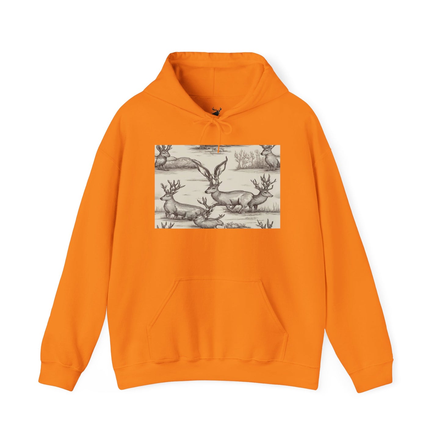 Womens Jackalope Hooded Sweatshirt