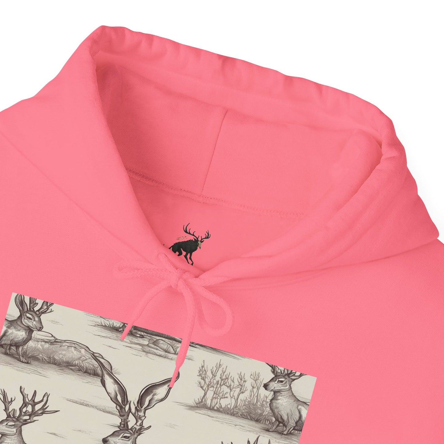 Womens Jackalope Hooded Sweatshirt