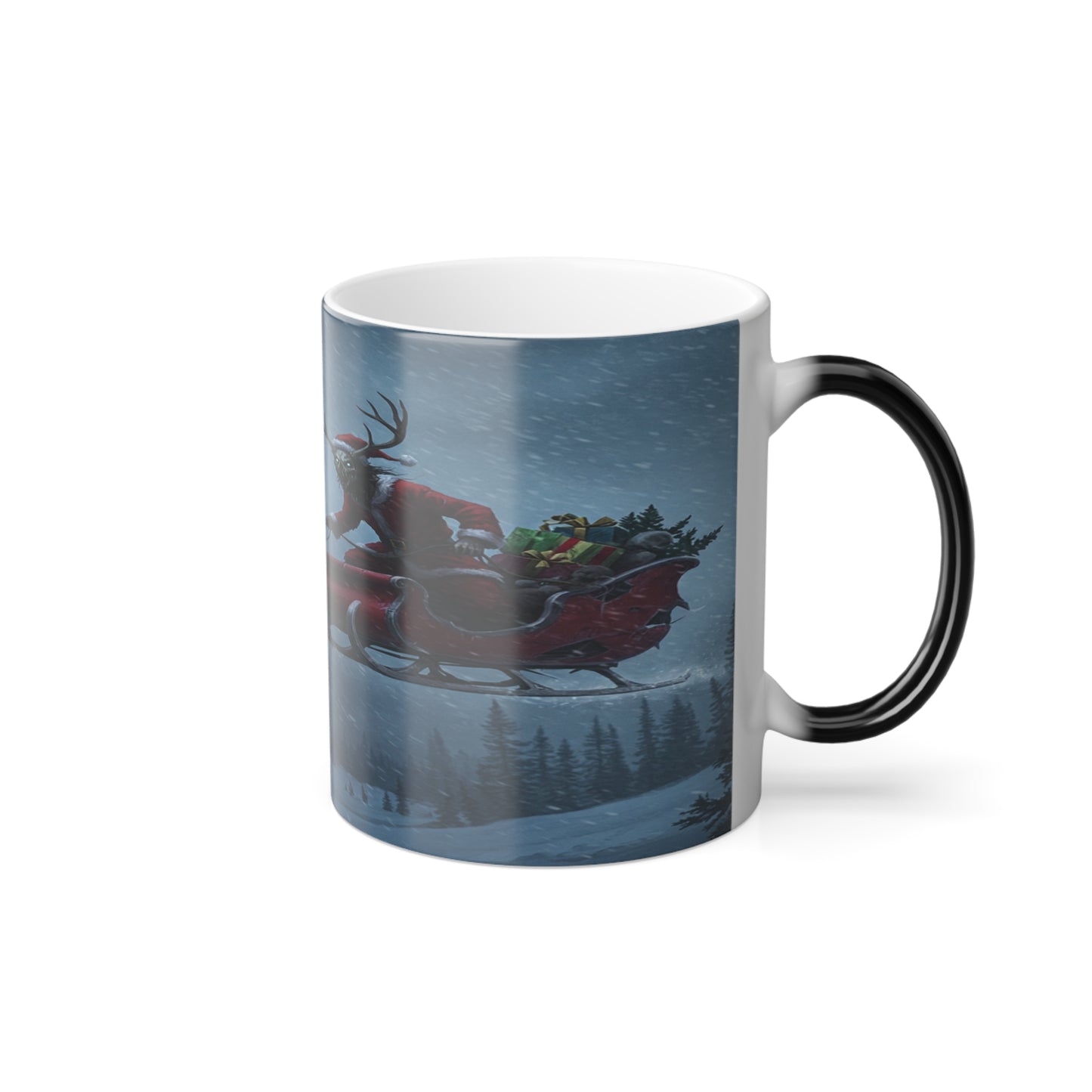 Wendigo Santa Color-Morphing Mug