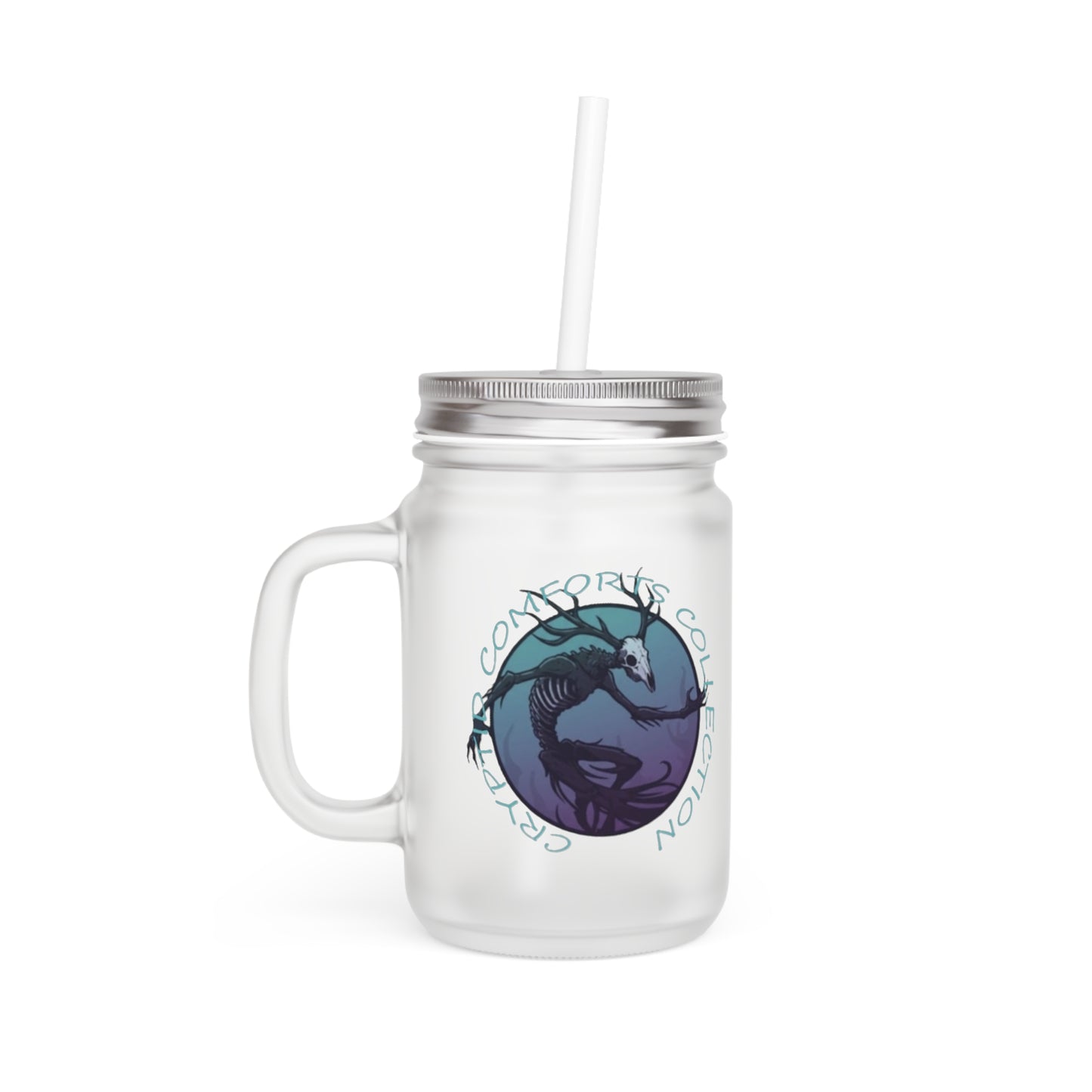 Blue Wendigo Mason Jar Mug