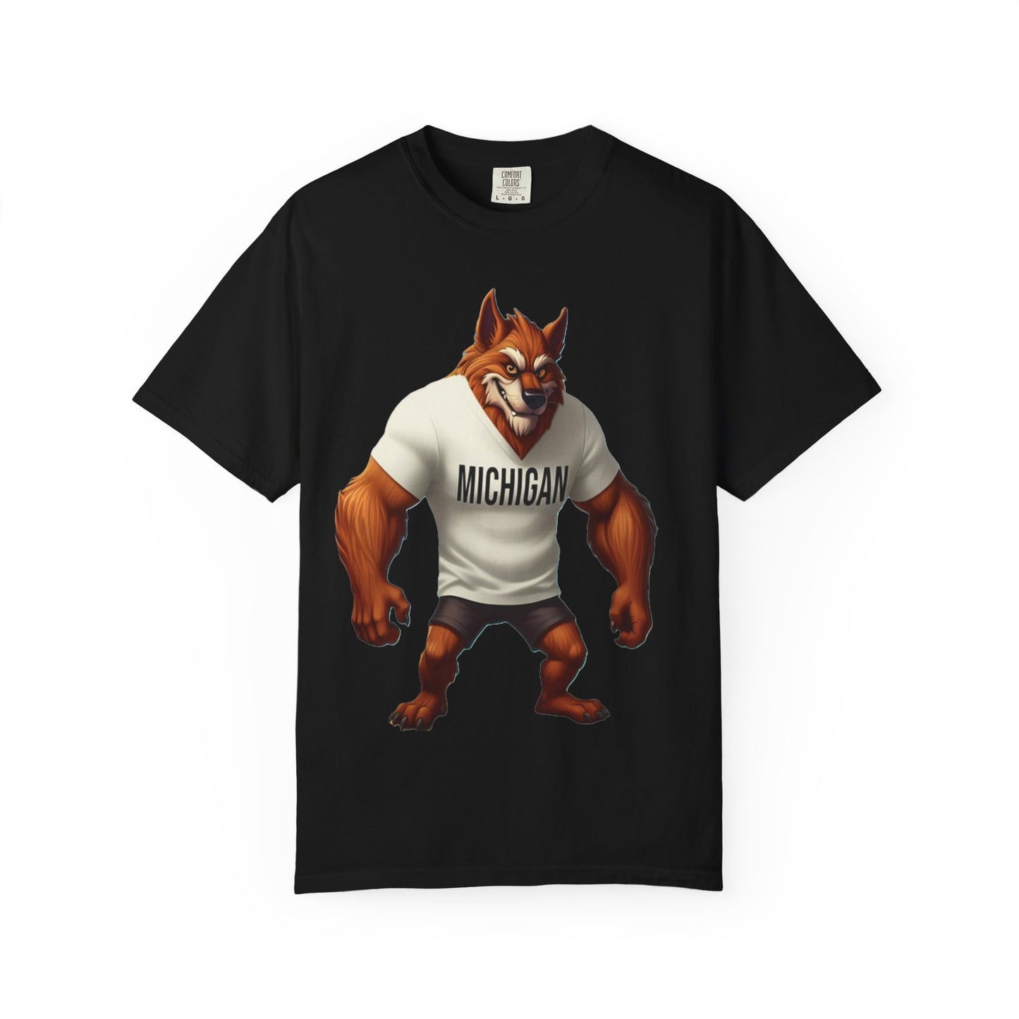 Mens Michigan Dogman Graphic T-Shirt