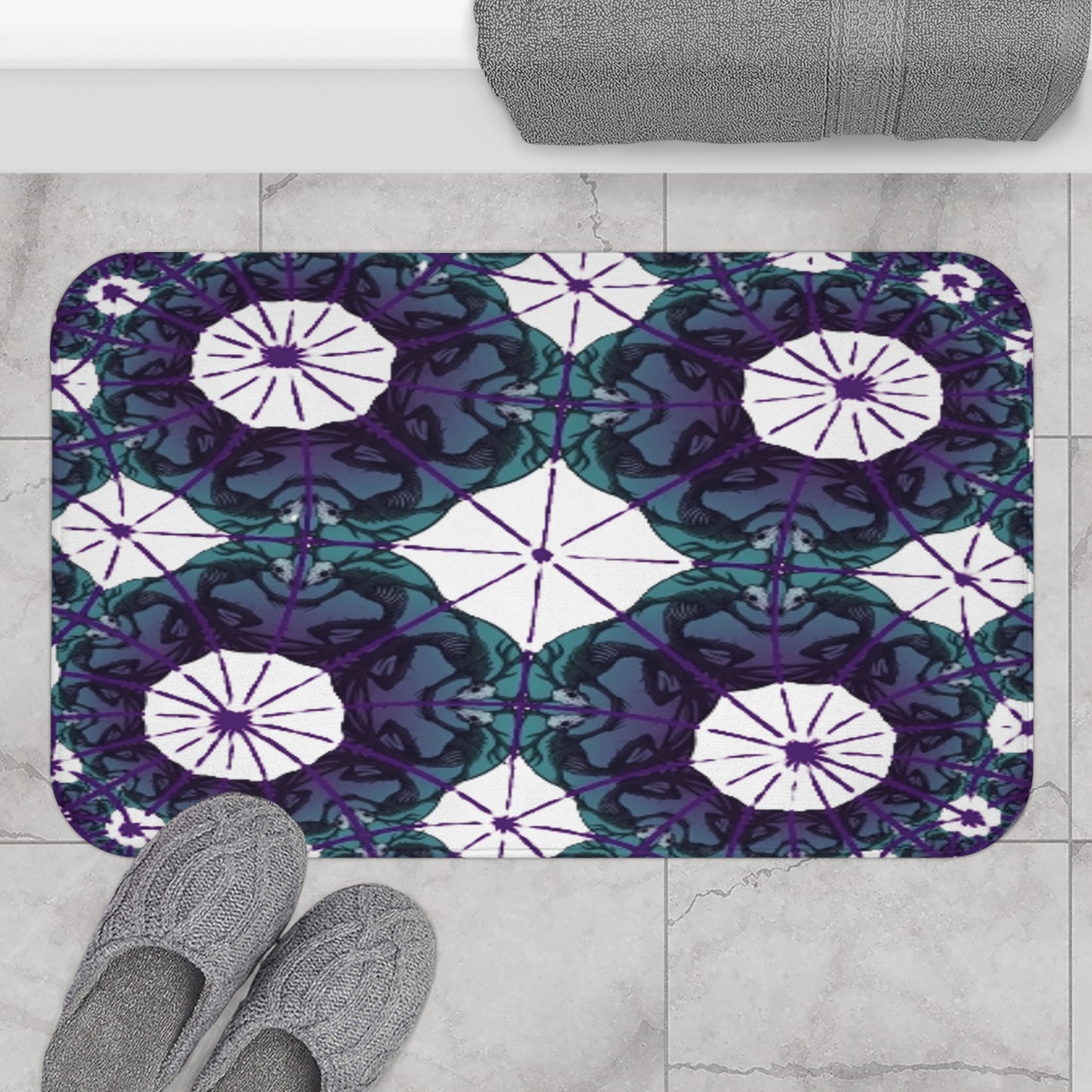 Kaleidoscope Wendigo Bath Mat