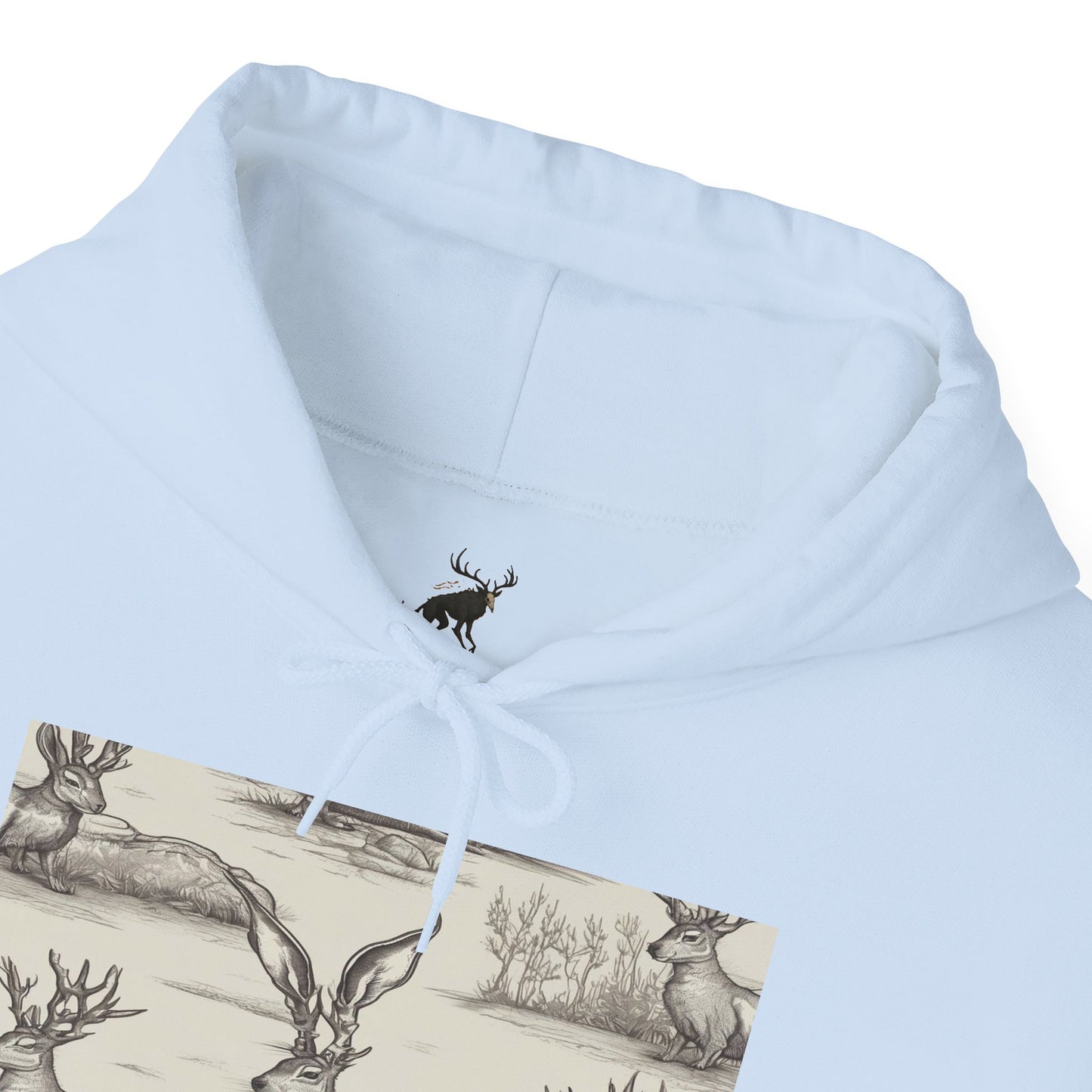 Womens Jackalope Hooded Sweatshirt