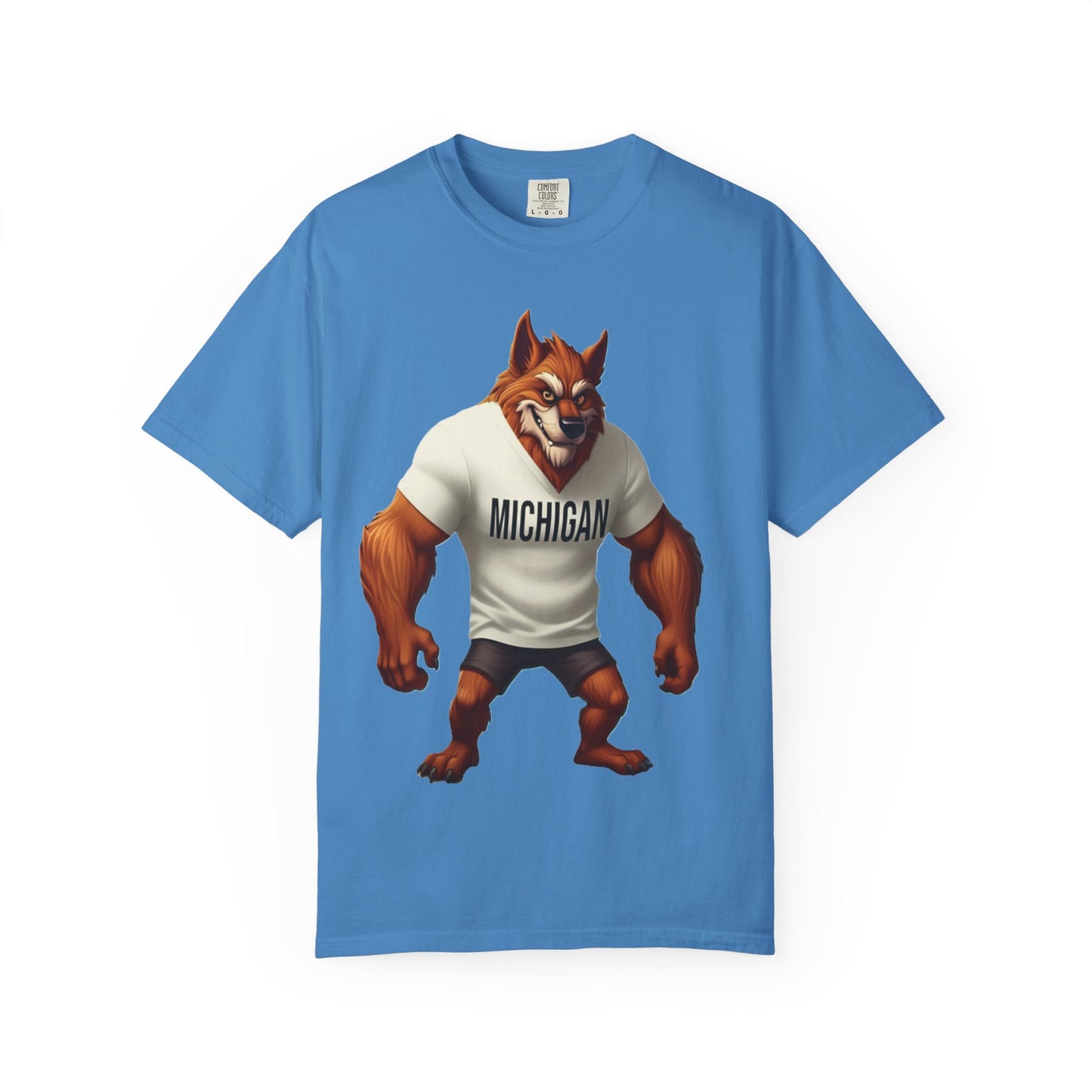 Mens Michigan Dogman Graphic T-Shirt