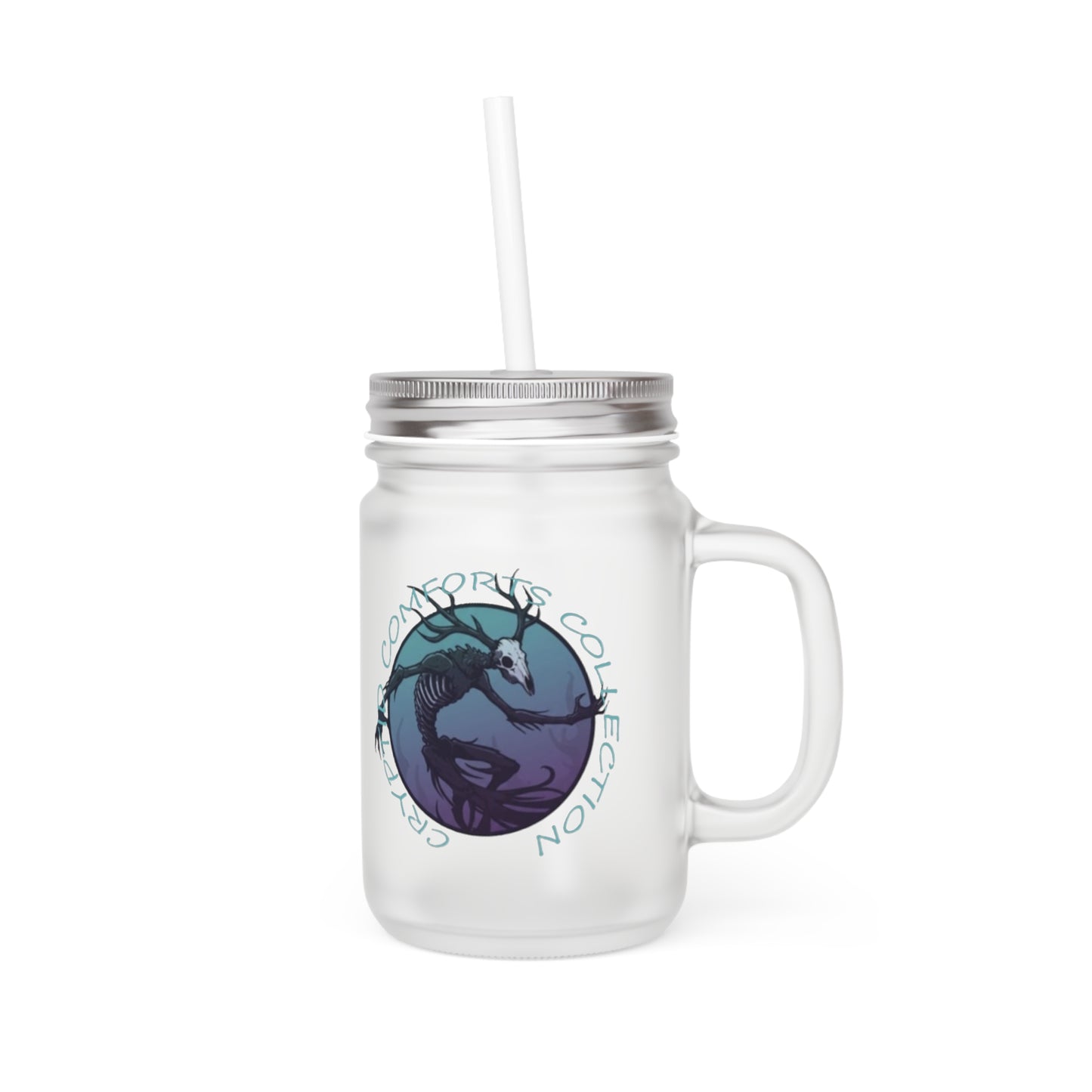 Blue Wendigo Mason Jar Mug