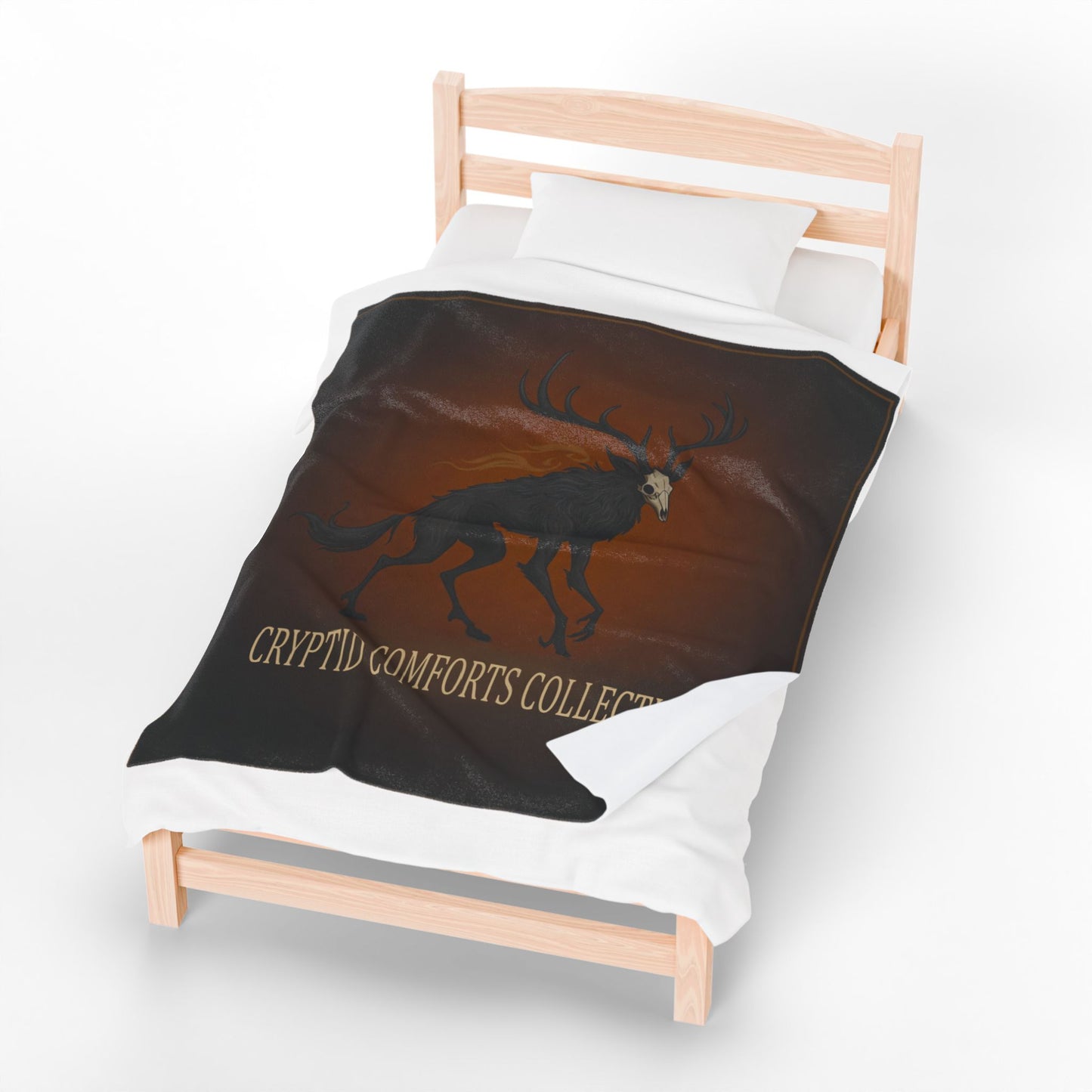 Cryptid Comforts Collection Velveteen Plush Blanket