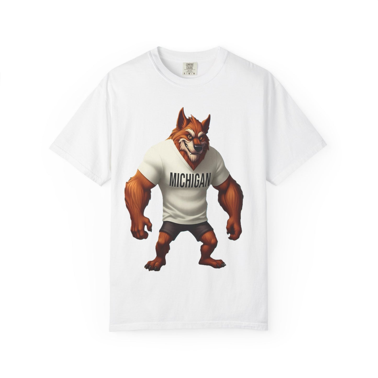 Mens Michigan Dogman Graphic T-Shirt