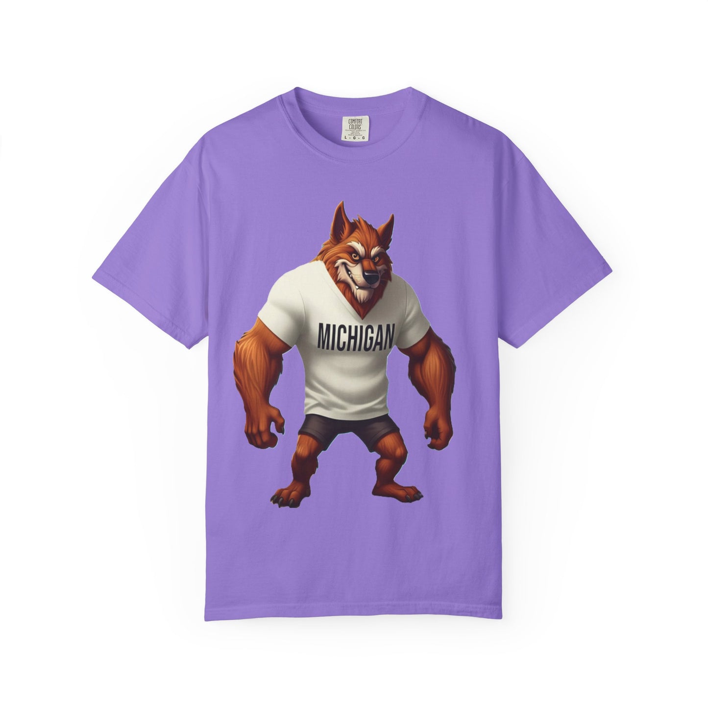 Mens Michigan Dogman Graphic T-Shirt