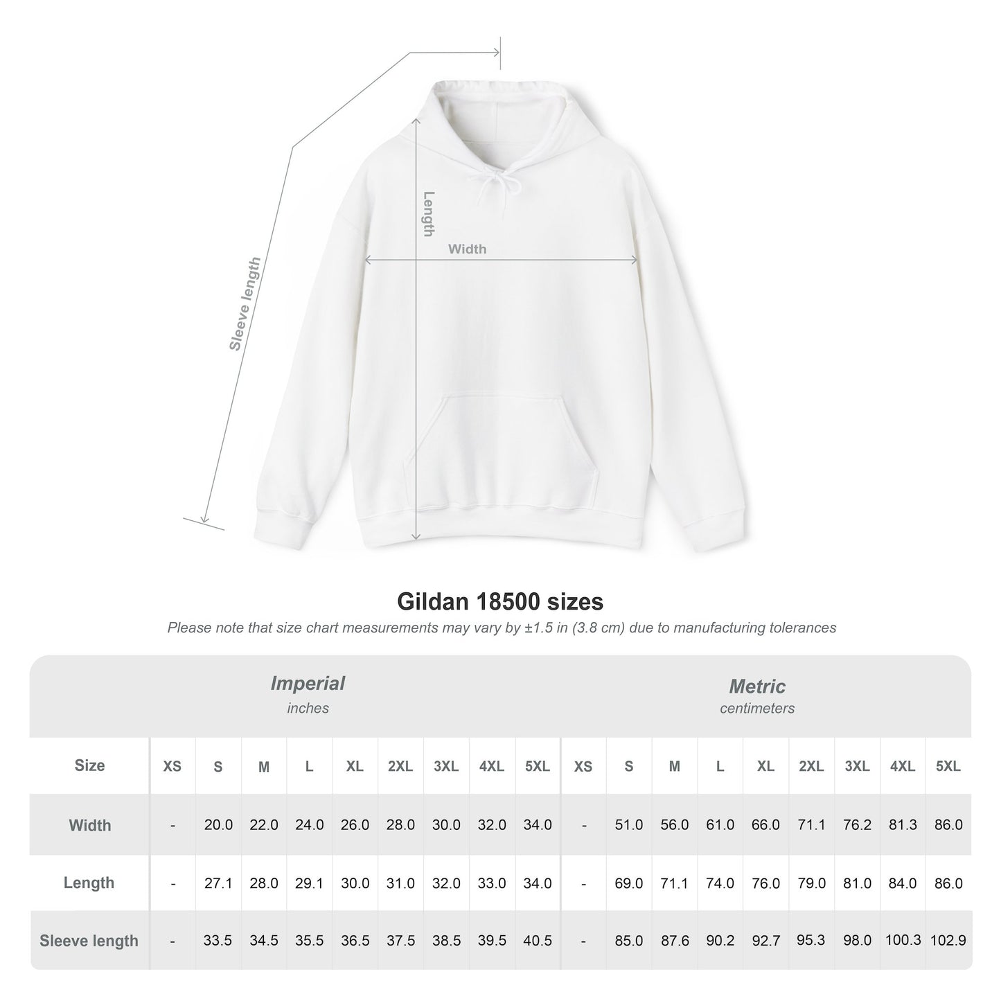 Mens Wendigo Hooded Sweatshirt