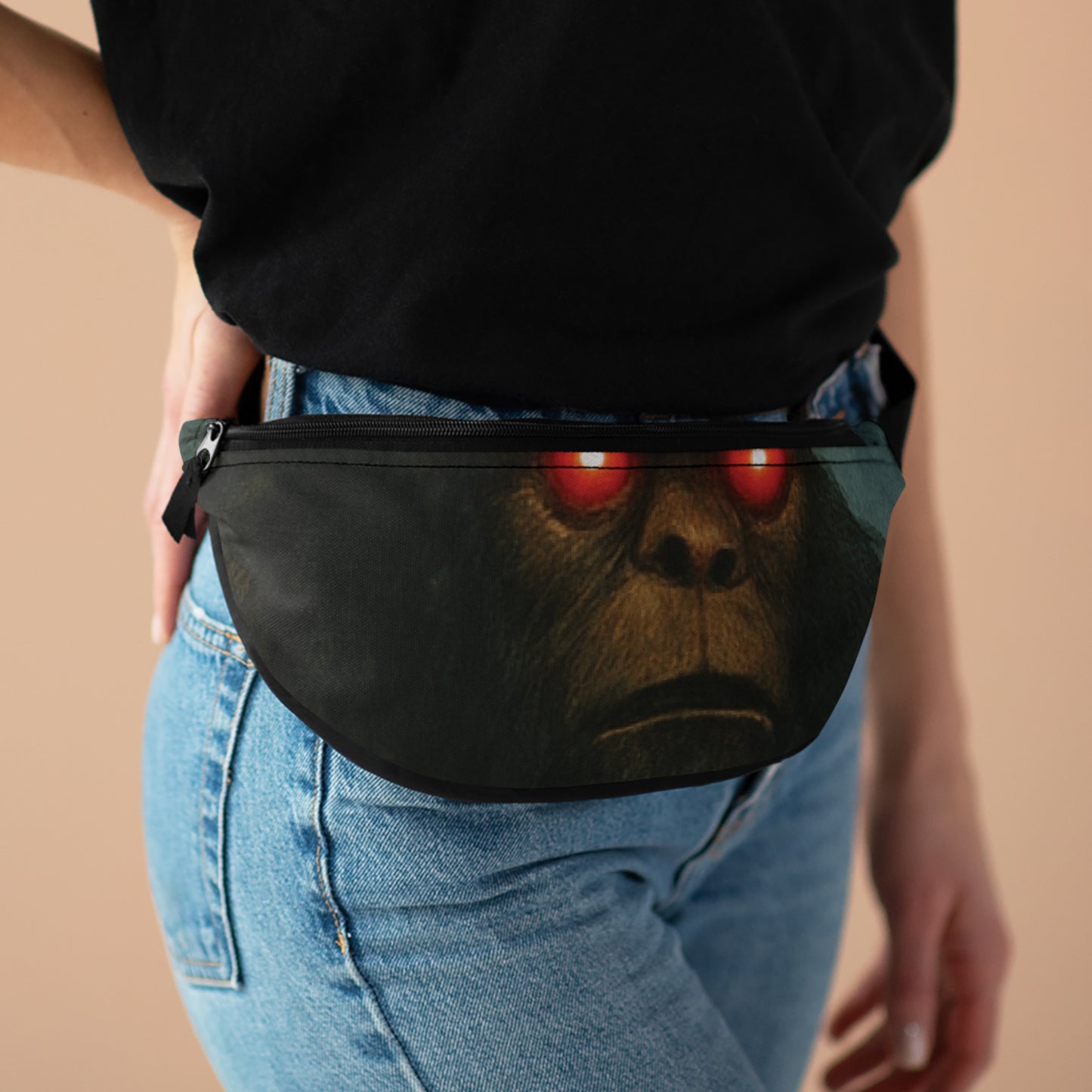 Red Eyes Bigfoot Fanny Pack