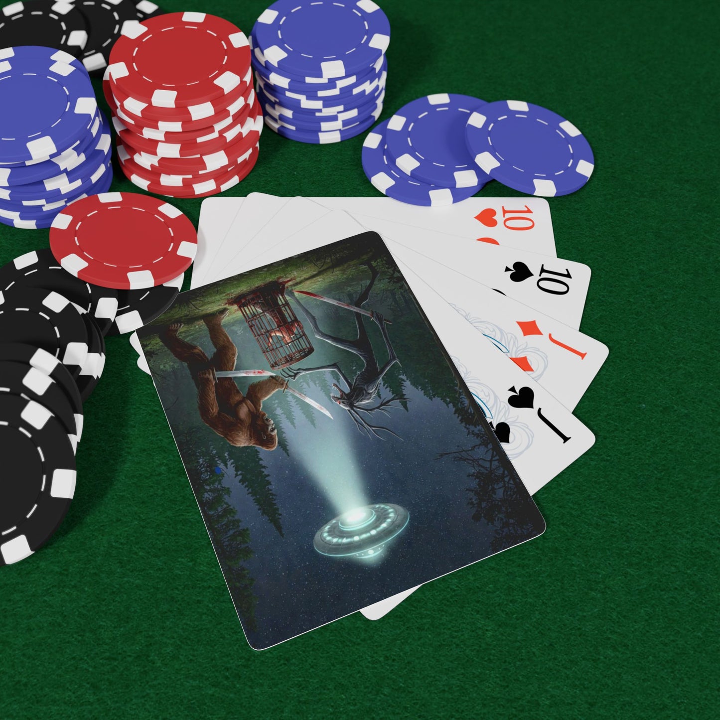 Cryptid Fight Playing Cards