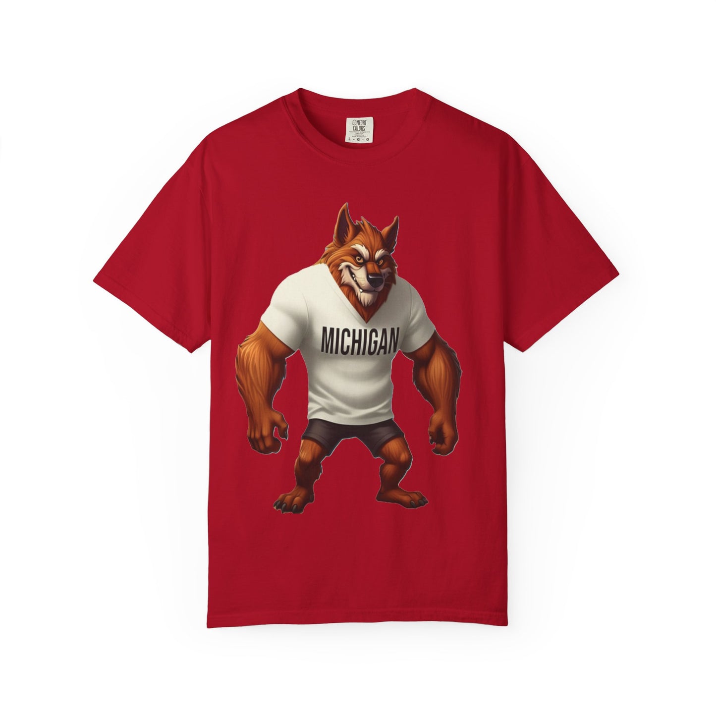 Mens Michigan Dogman Graphic T-Shirt