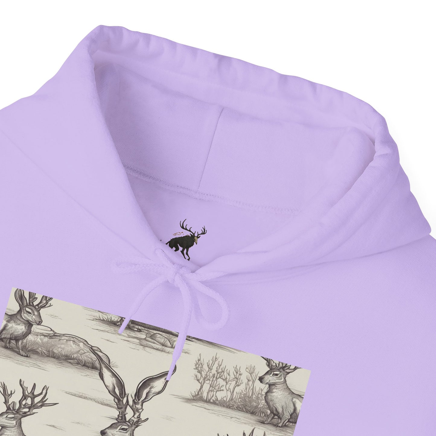 Womens Jackalope Hooded Sweatshirt