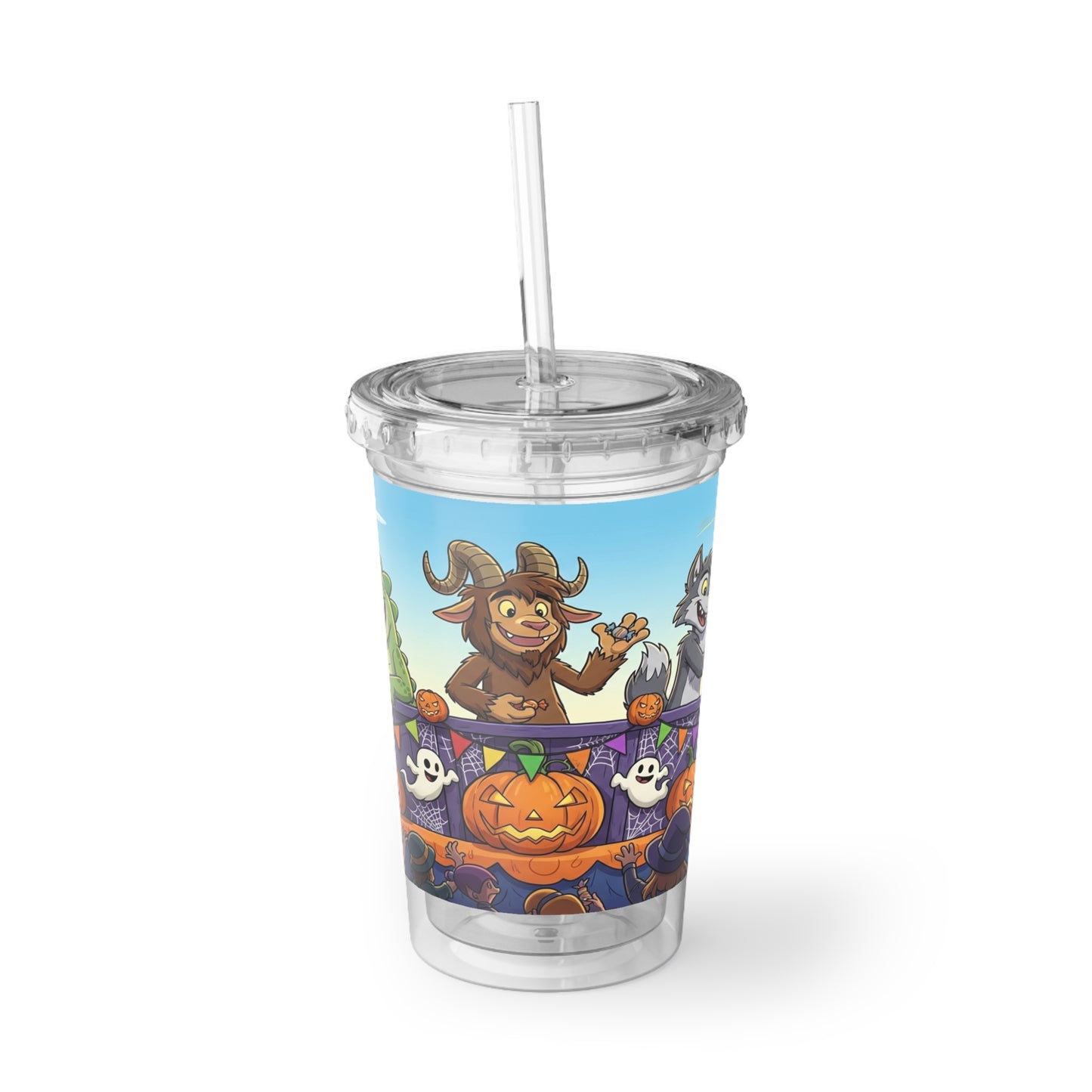Halloween Parade Acrylic Cup