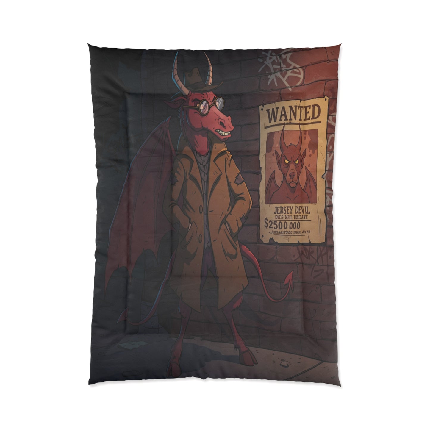Wanted Jersey Devil Comforter
