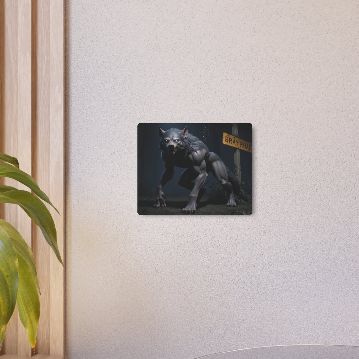 Beast of Bray Road Metal Sign