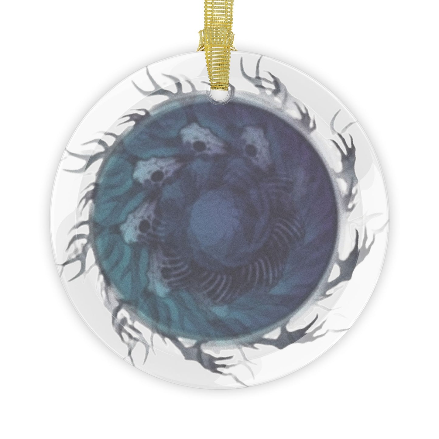 Twisted Wendigo Glass Ornaments