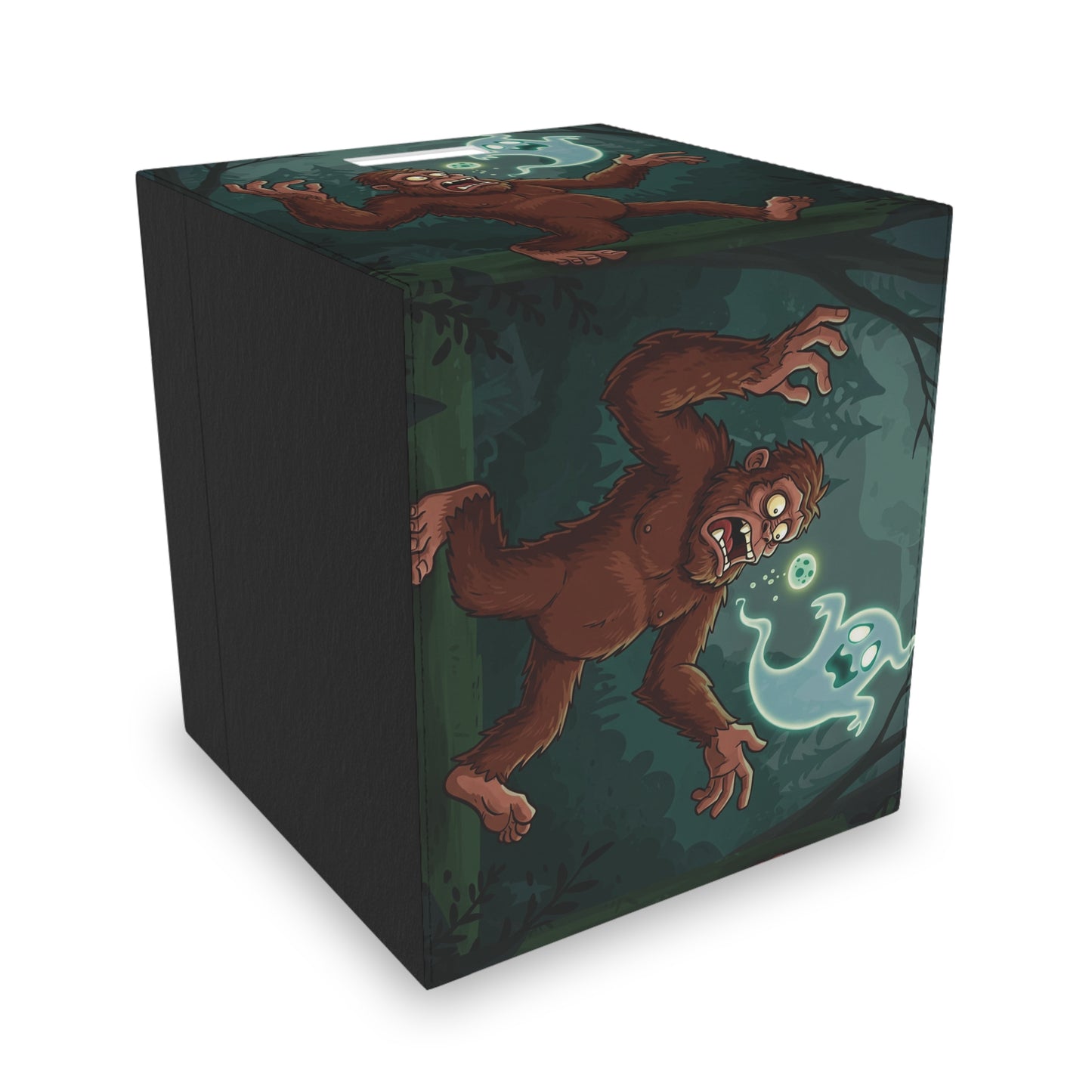 Bigfoot and Ghost Felt Storage Box