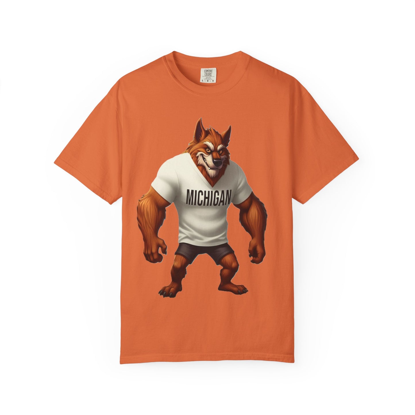 Mens Michigan Dogman Graphic T-Shirt