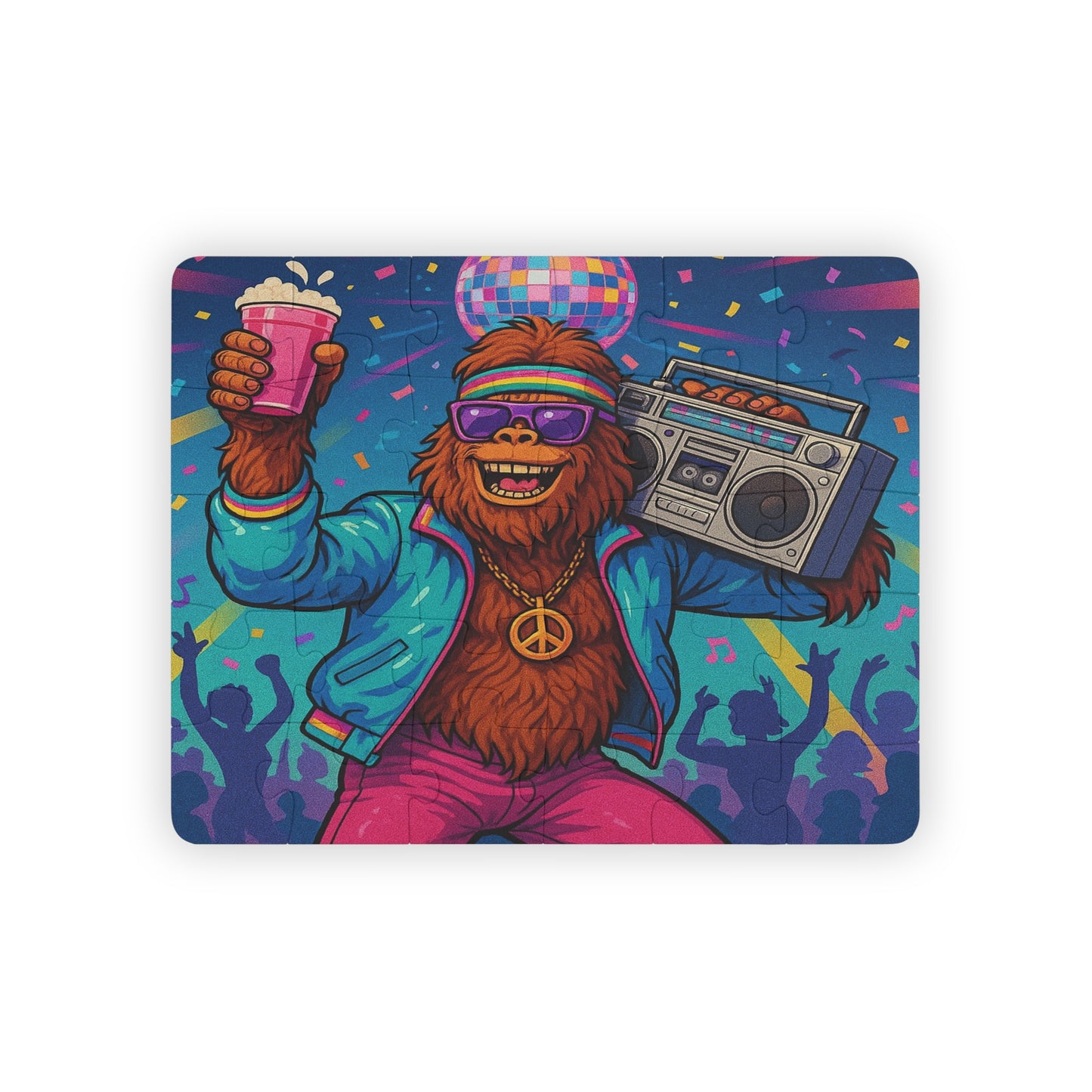 Disco Bigfoot Kids' Puzzle