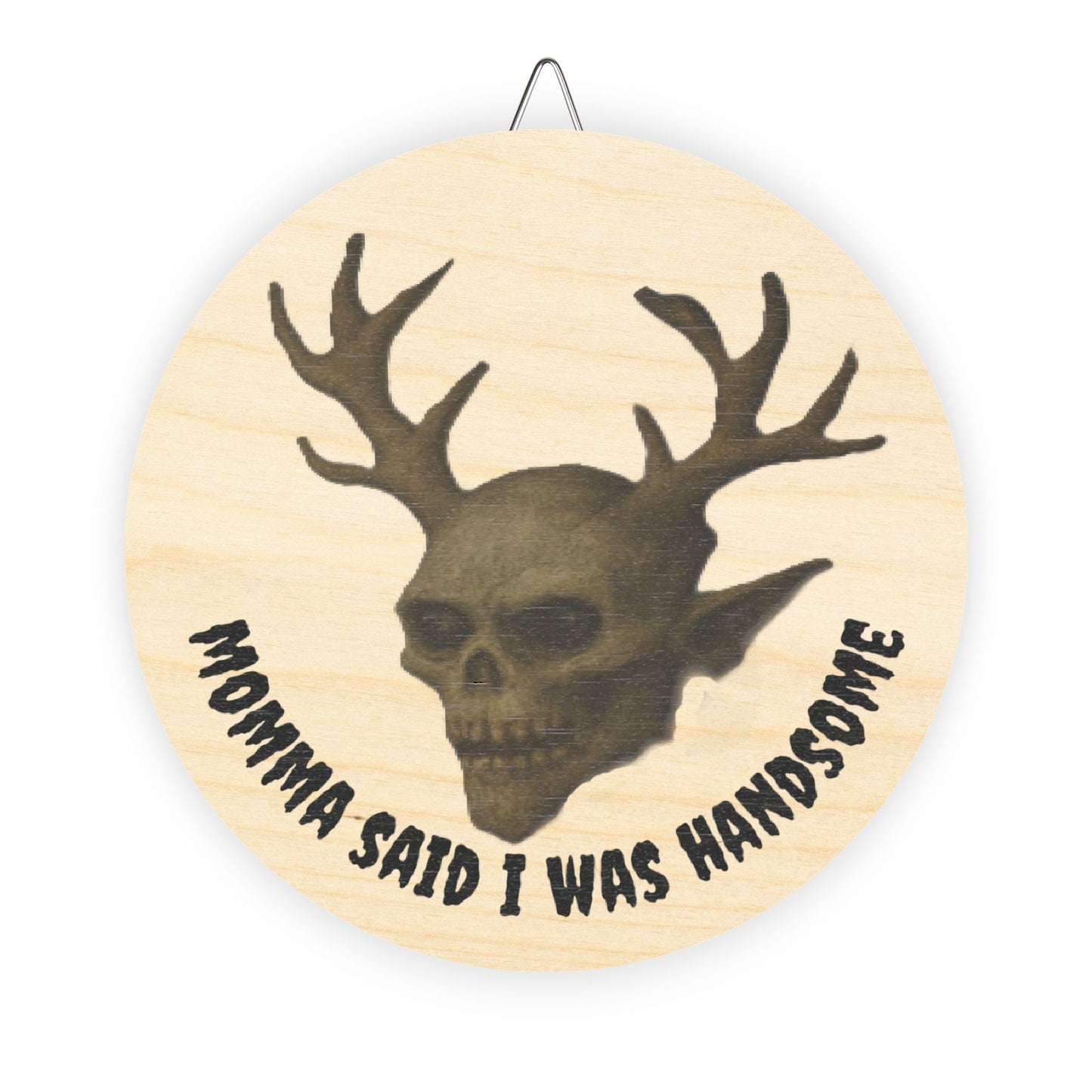 Handsome Wendigo Wall Sign