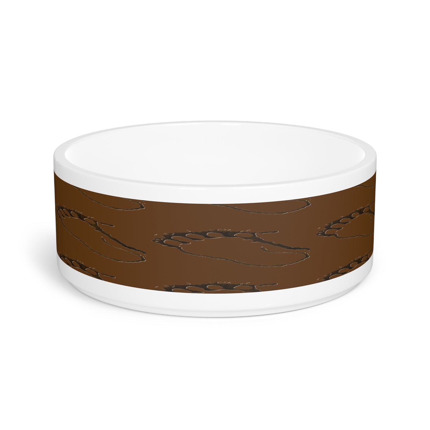 Bigfoot Footprints Pet Bowl