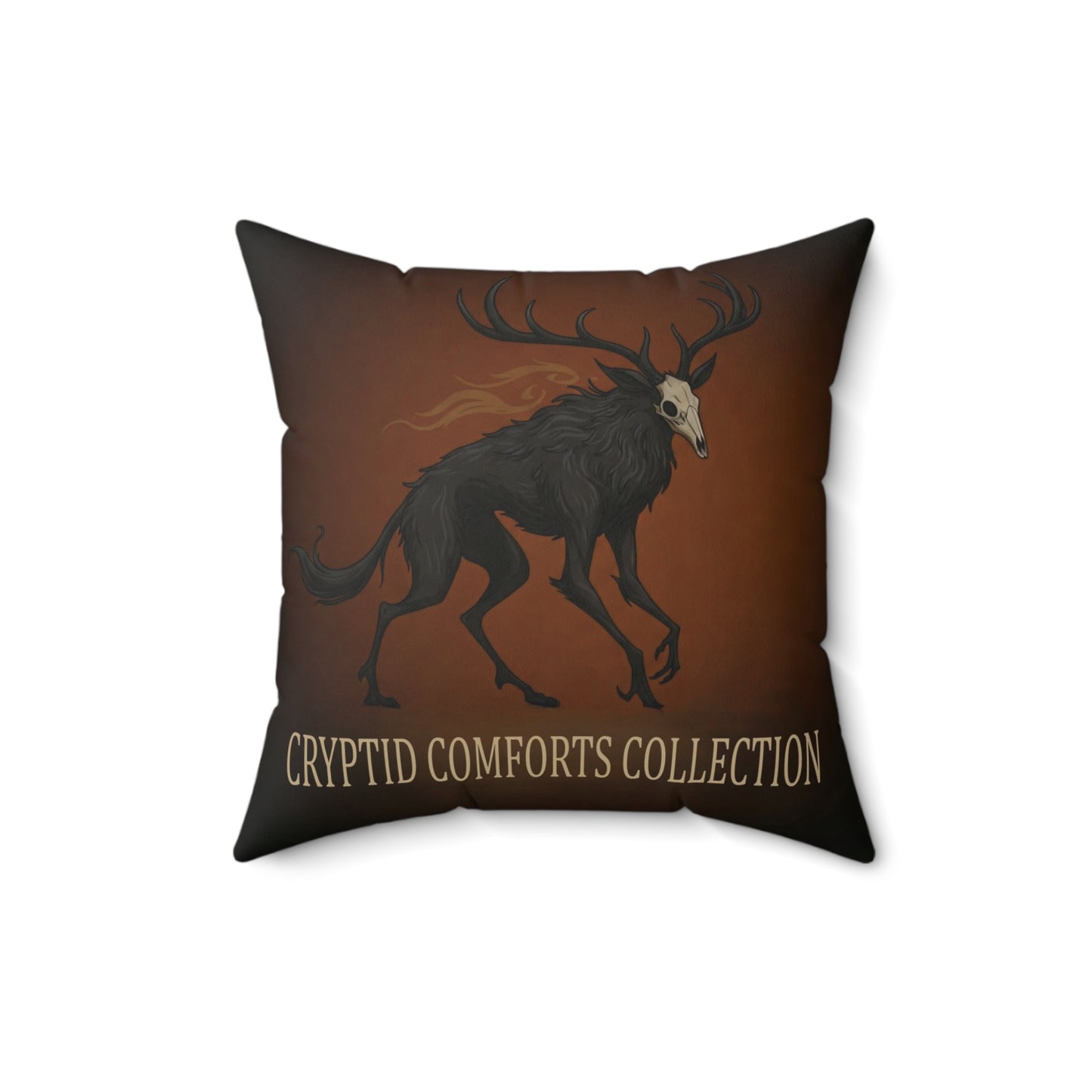 Cryptid Comforts Collection Square Pillow