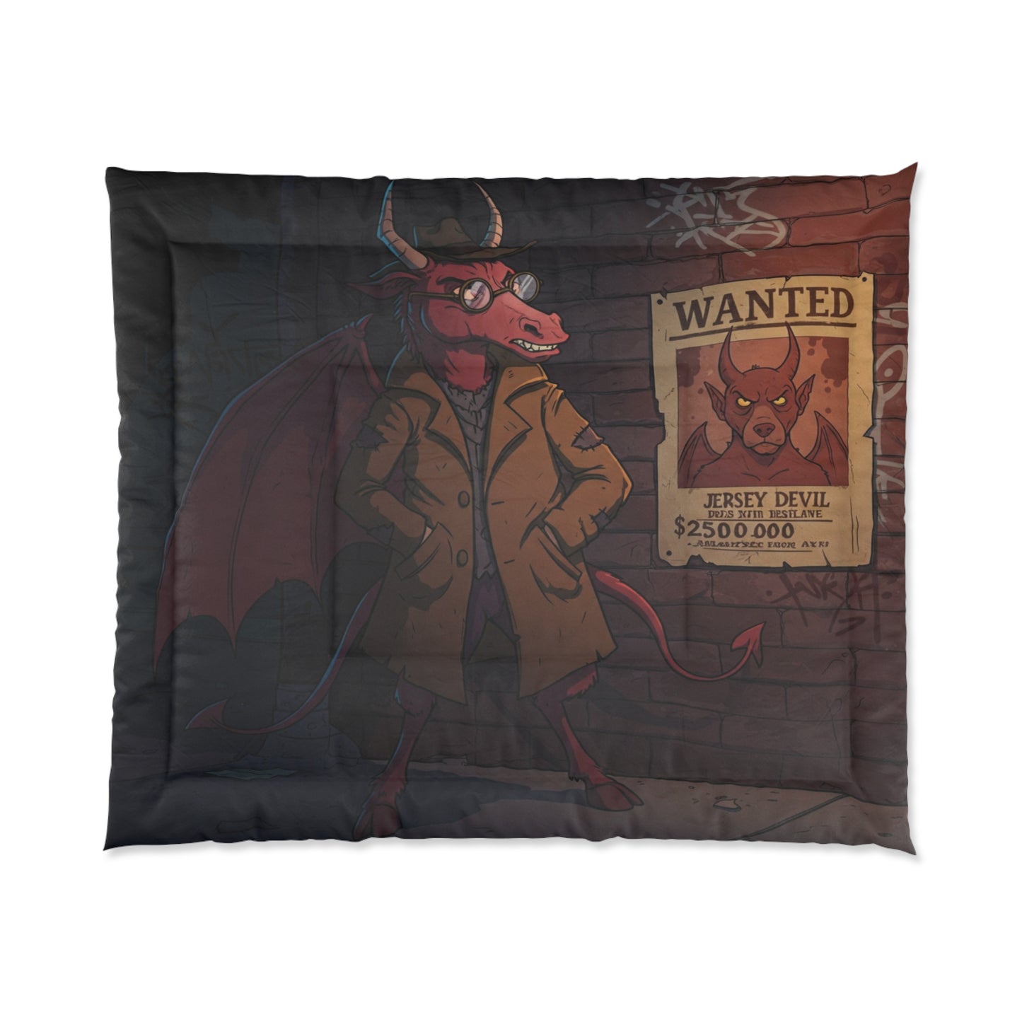 Wanted Jersey Devil Comforter