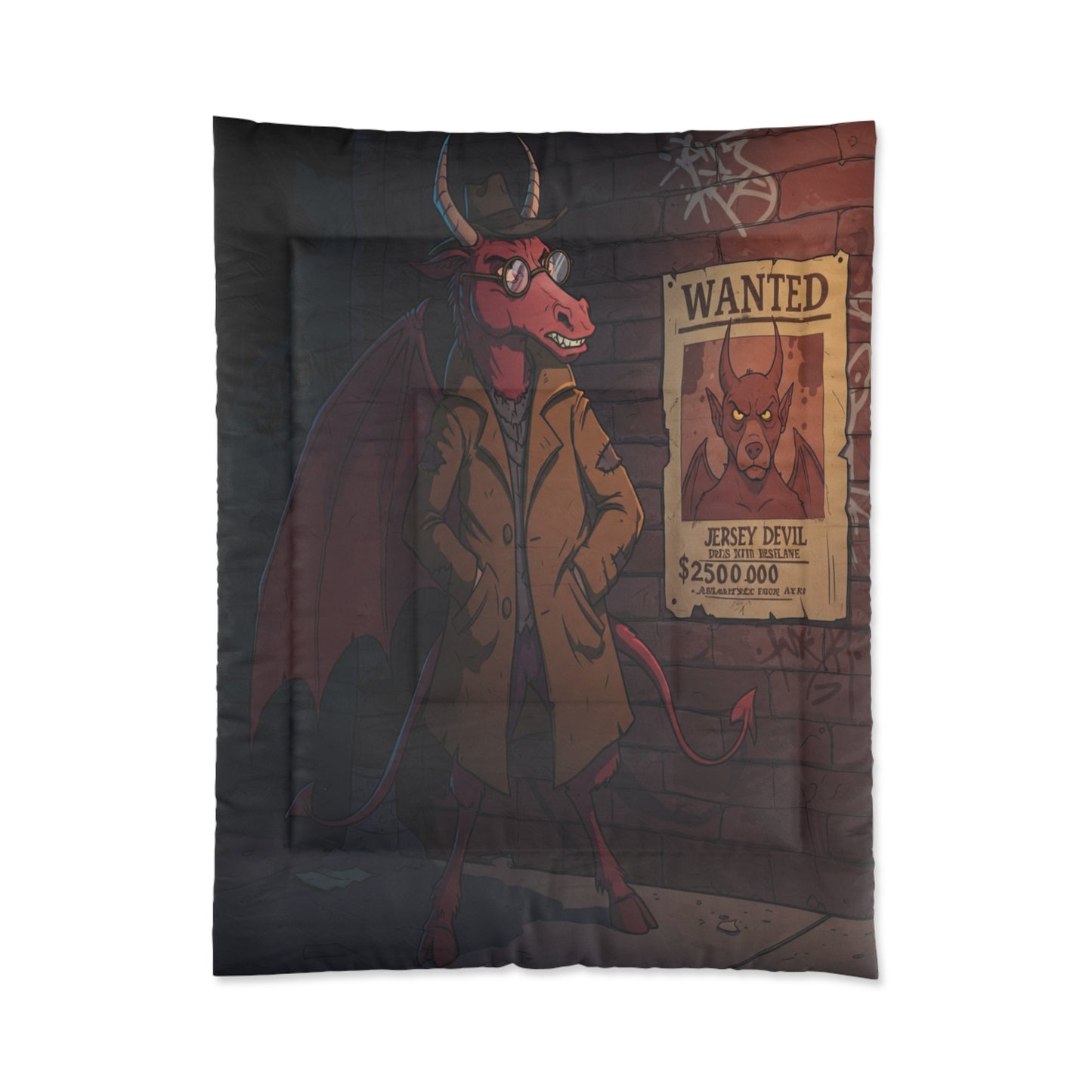 Wanted Jersey Devil Comforter