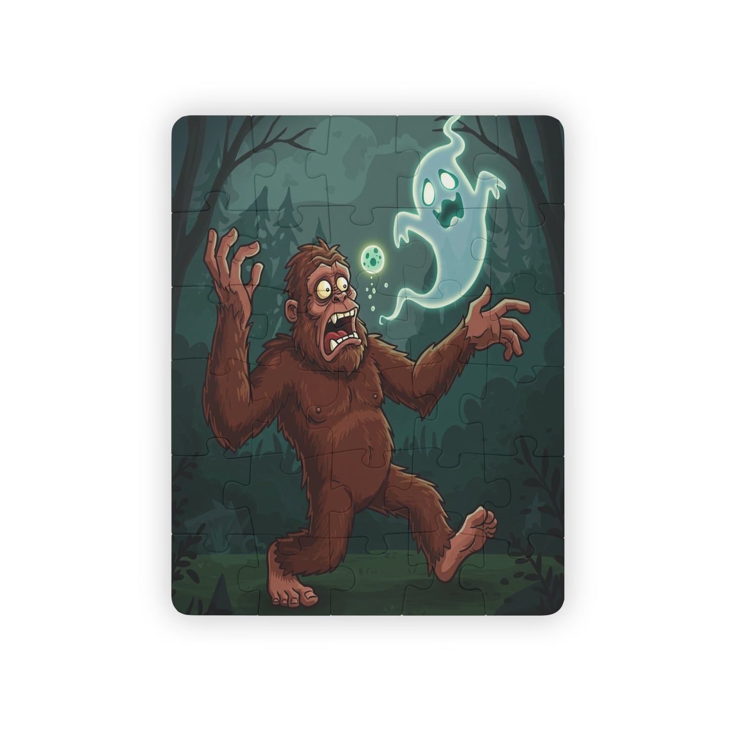 Bigfoot and Ghost Kids Puzzle