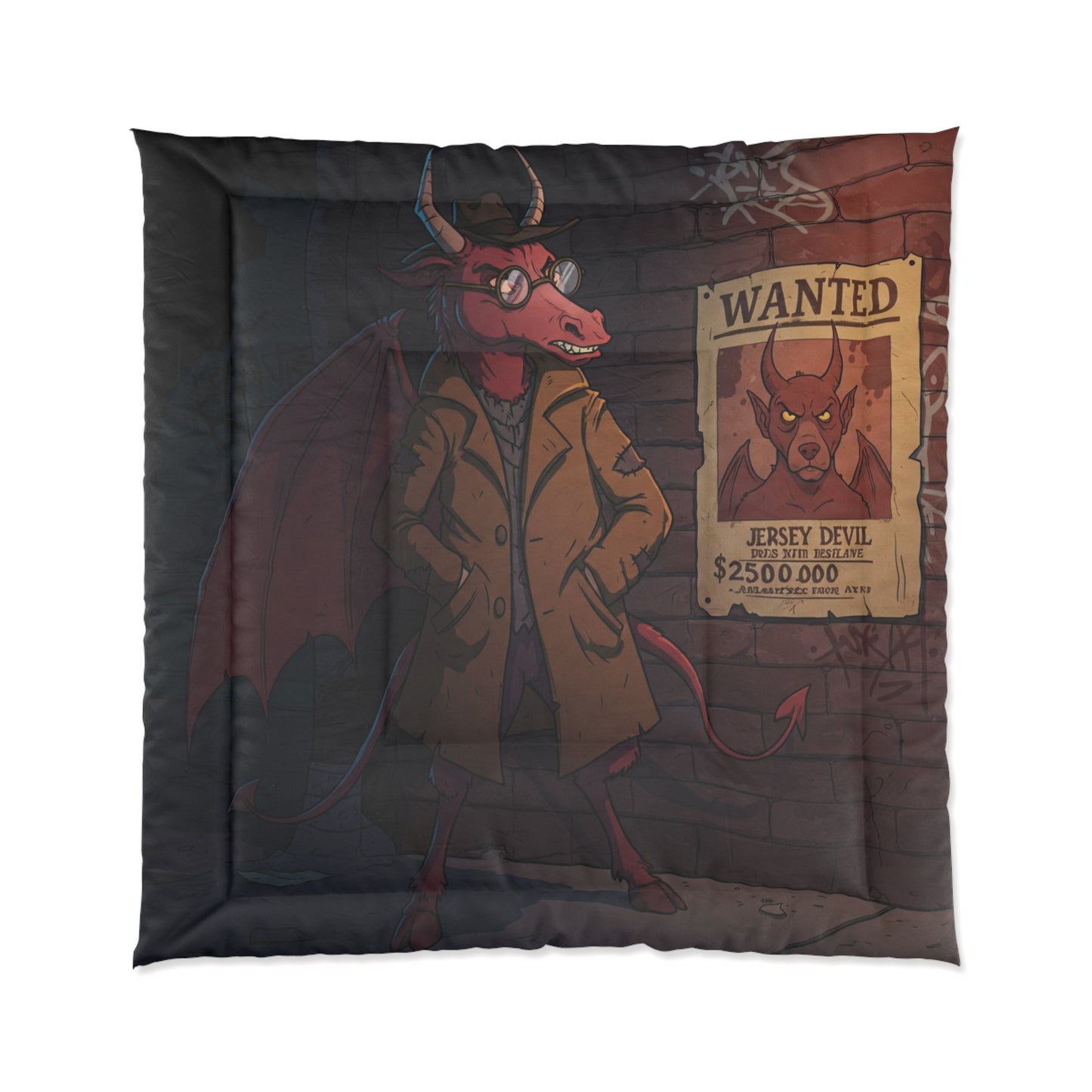 Wanted Jersey Devil Comforter