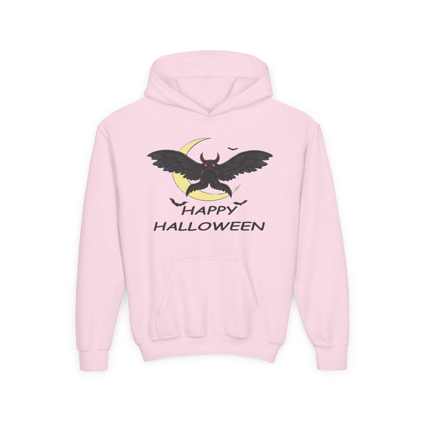 Mothman Halloween Youth Hoodie