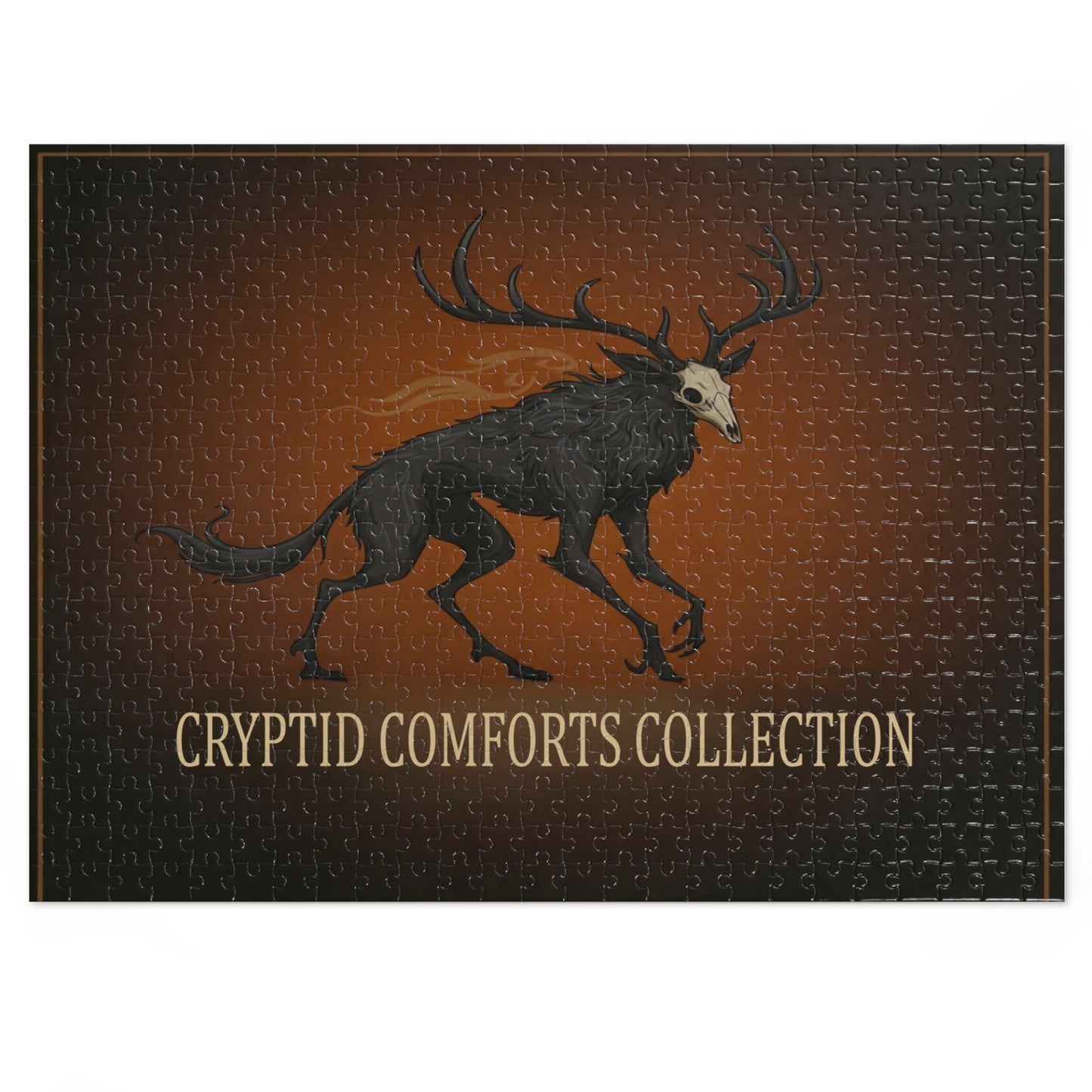 Cryptid Comforts Collection Jigsaw Puzzle with Tin