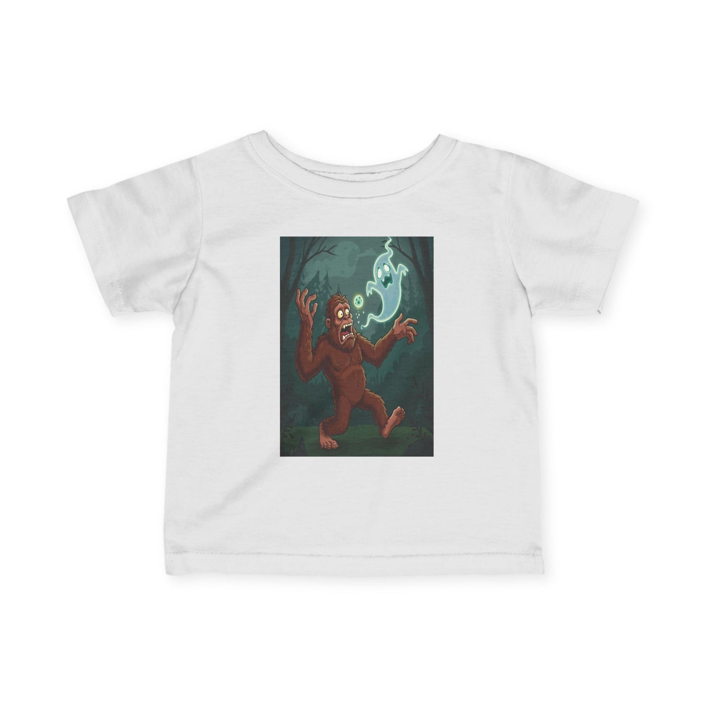 Bigfoot and Ghost Toddler Tee