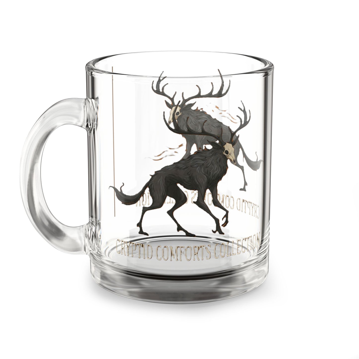 Cryptid Comforts Collection Glass Mug