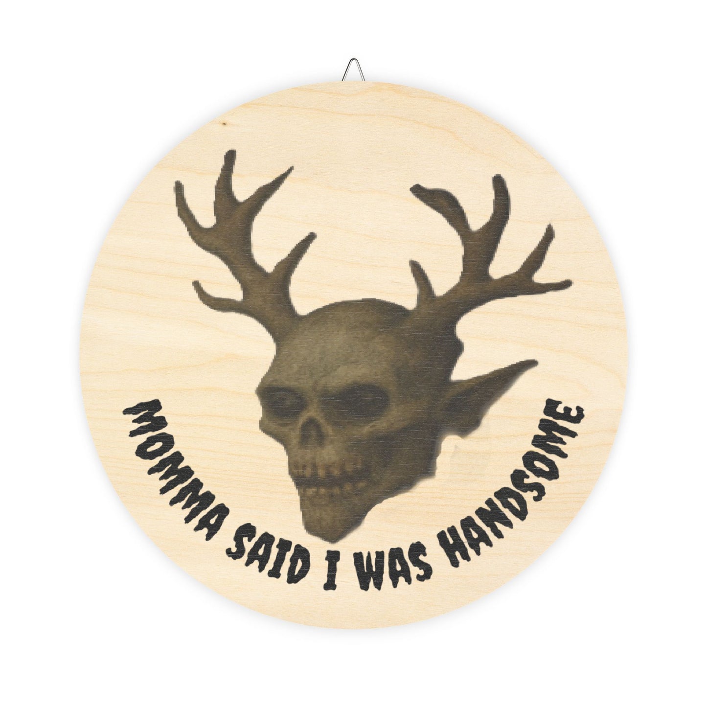 Handsome Wendigo Wall Sign