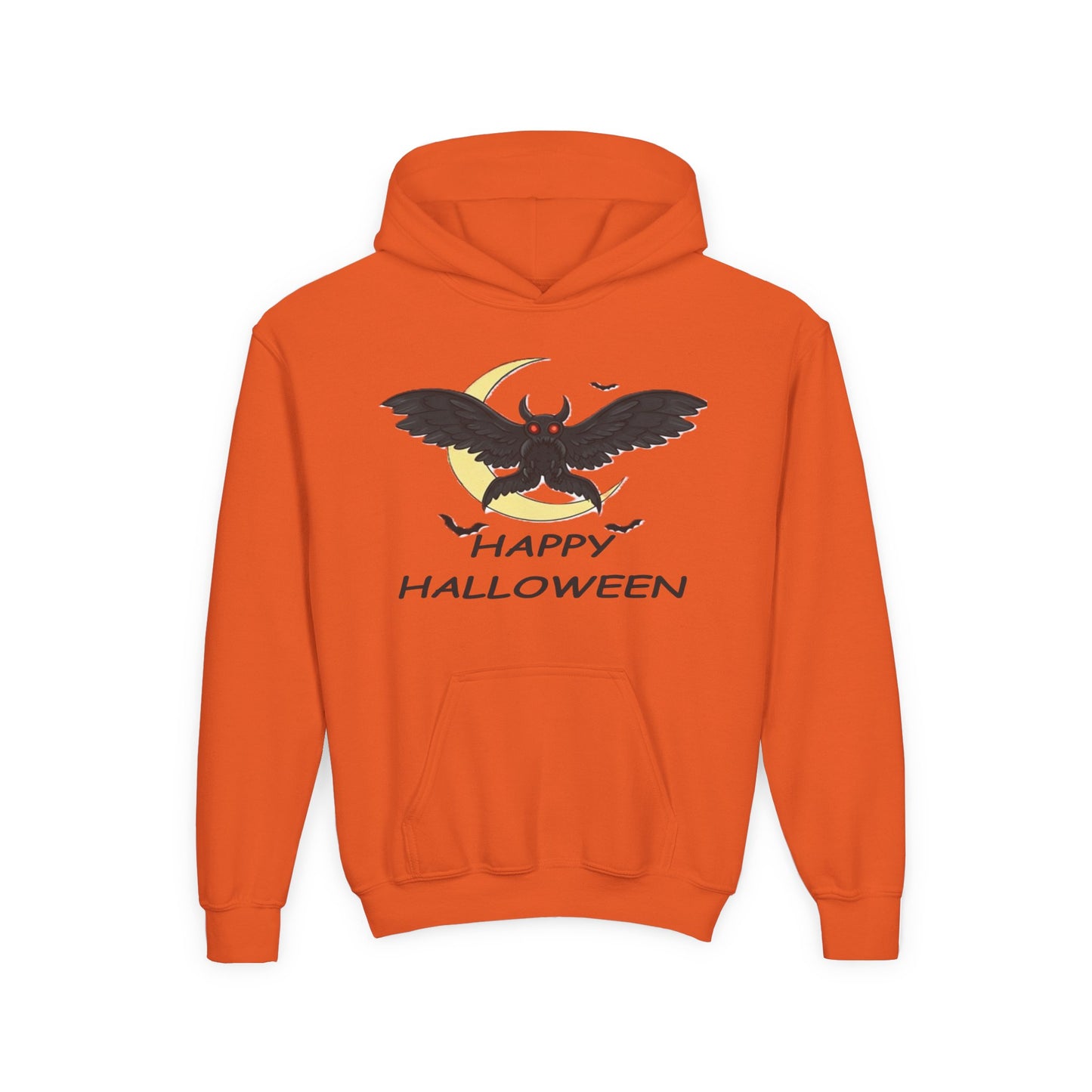 Mothman Halloween Youth Hoodie