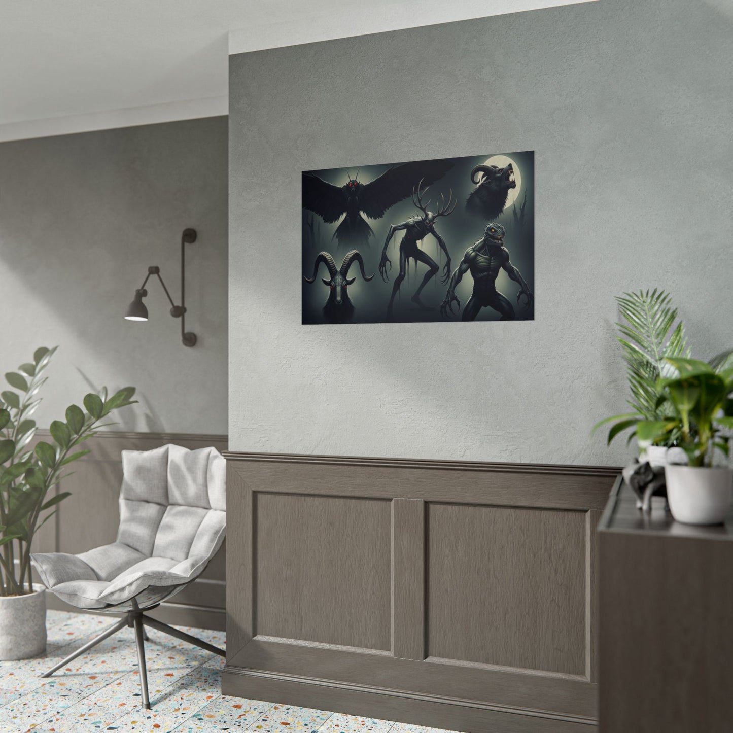 Cryptid Creatures Poster