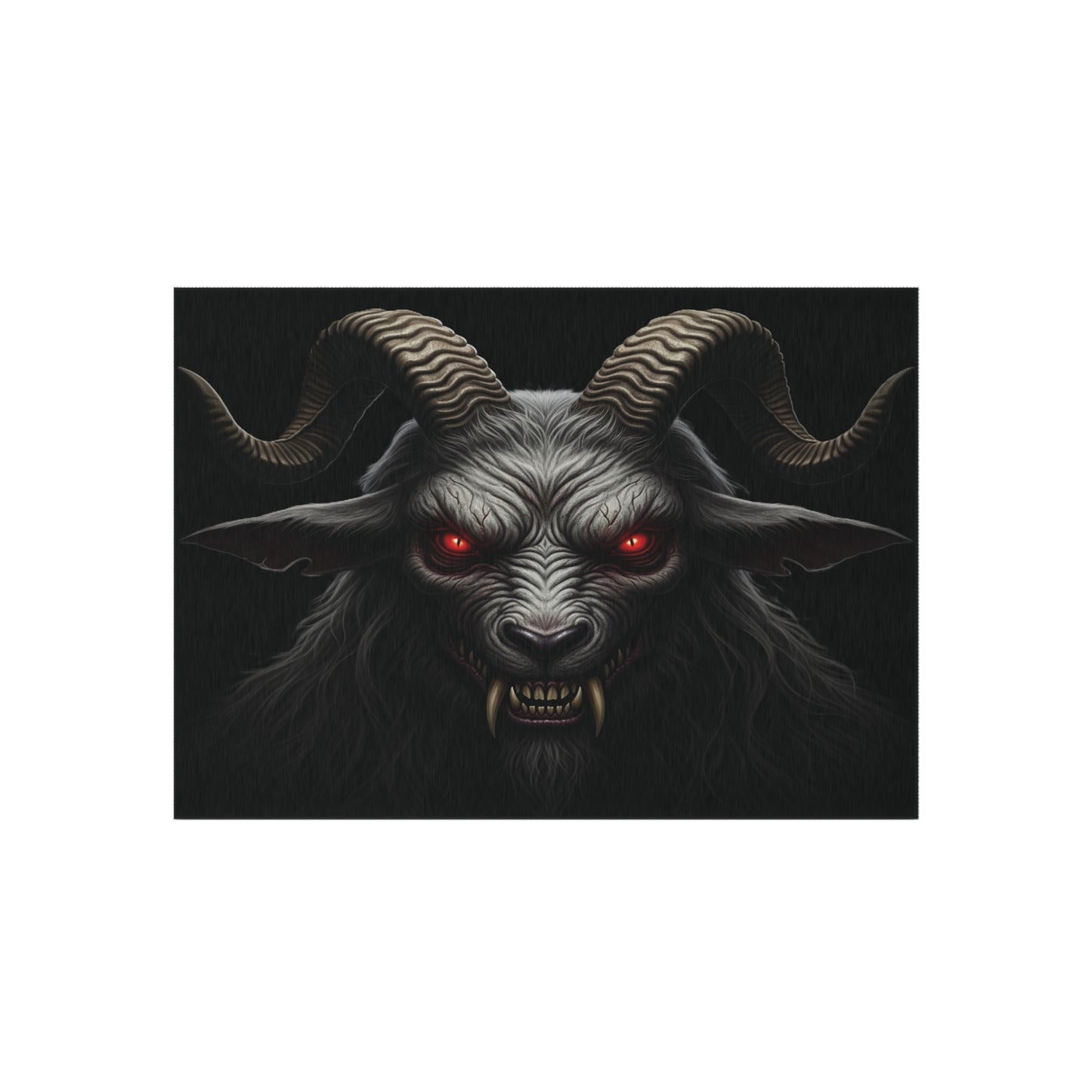 Pope Lick Monster Outdoor Rug