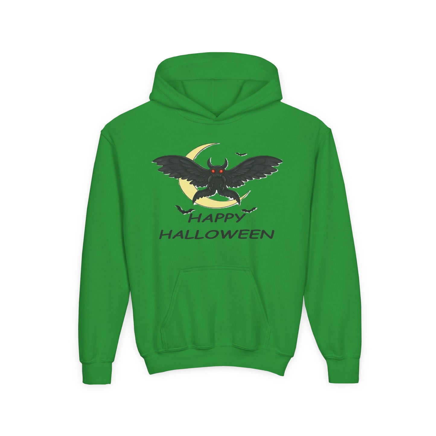 Mothman Halloween Youth Hoodie