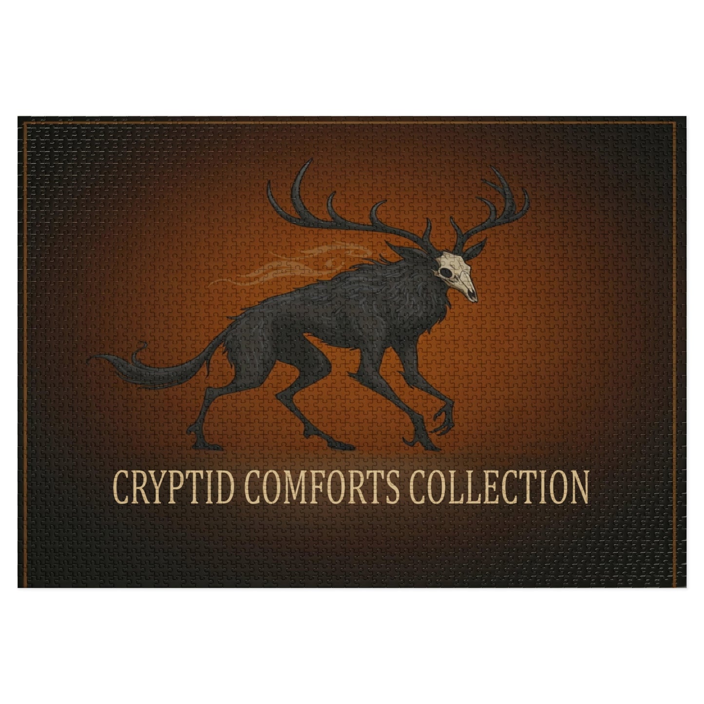 Cryptid Comforts Collection Jigsaw Puzzle with Tin