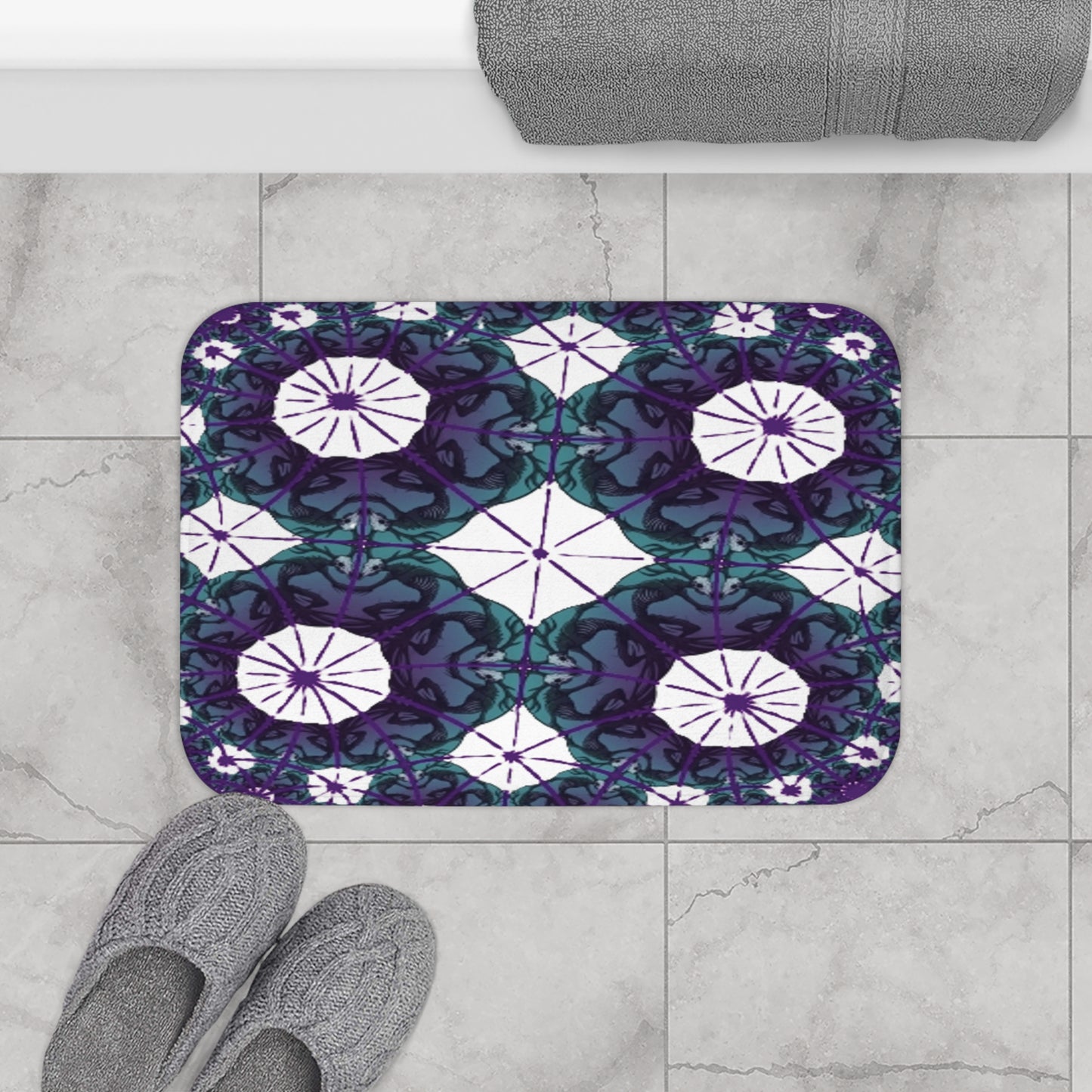 Kaleidoscope Wendigo Bath Mat