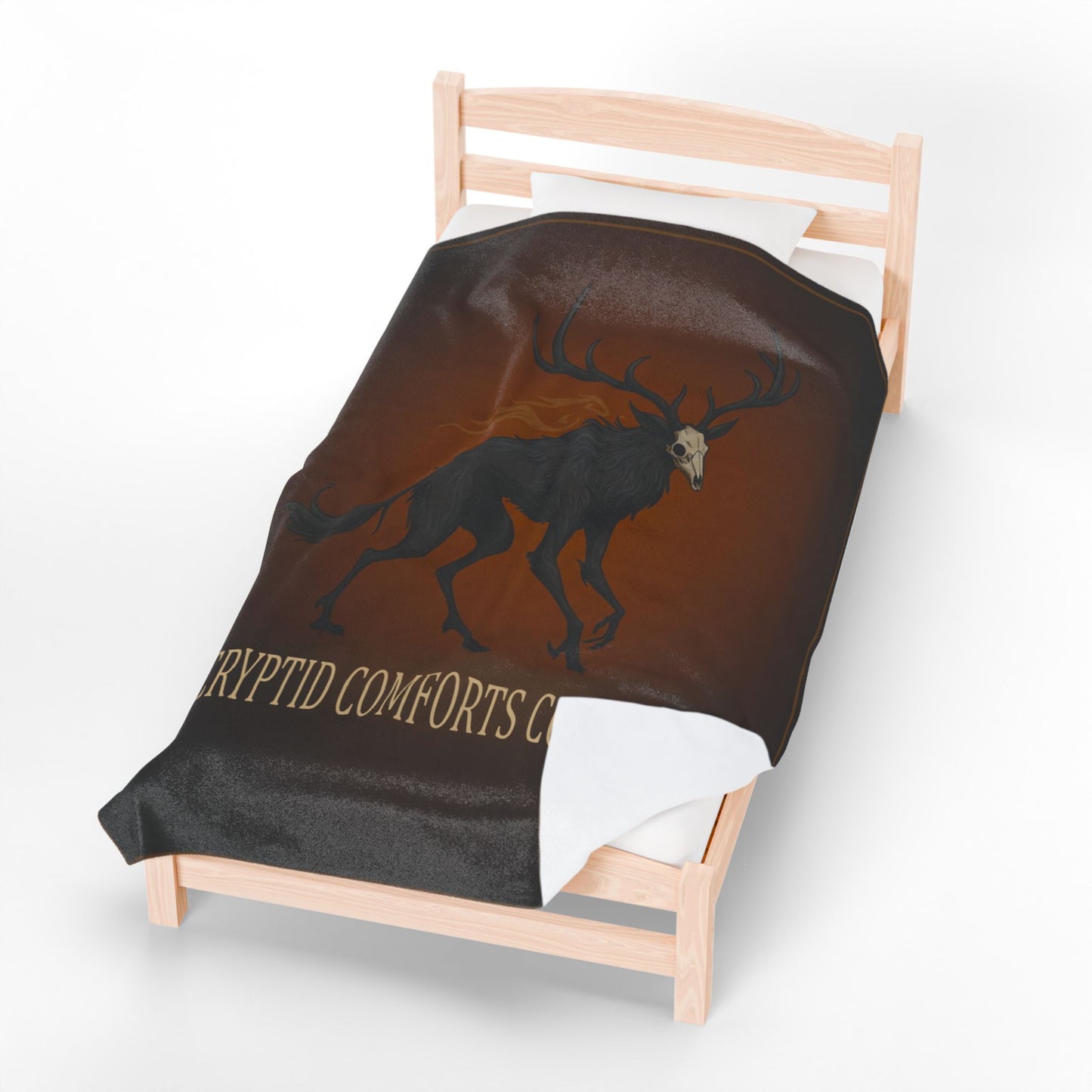 Cryptid Comforts Collection Velveteen Plush Blanket