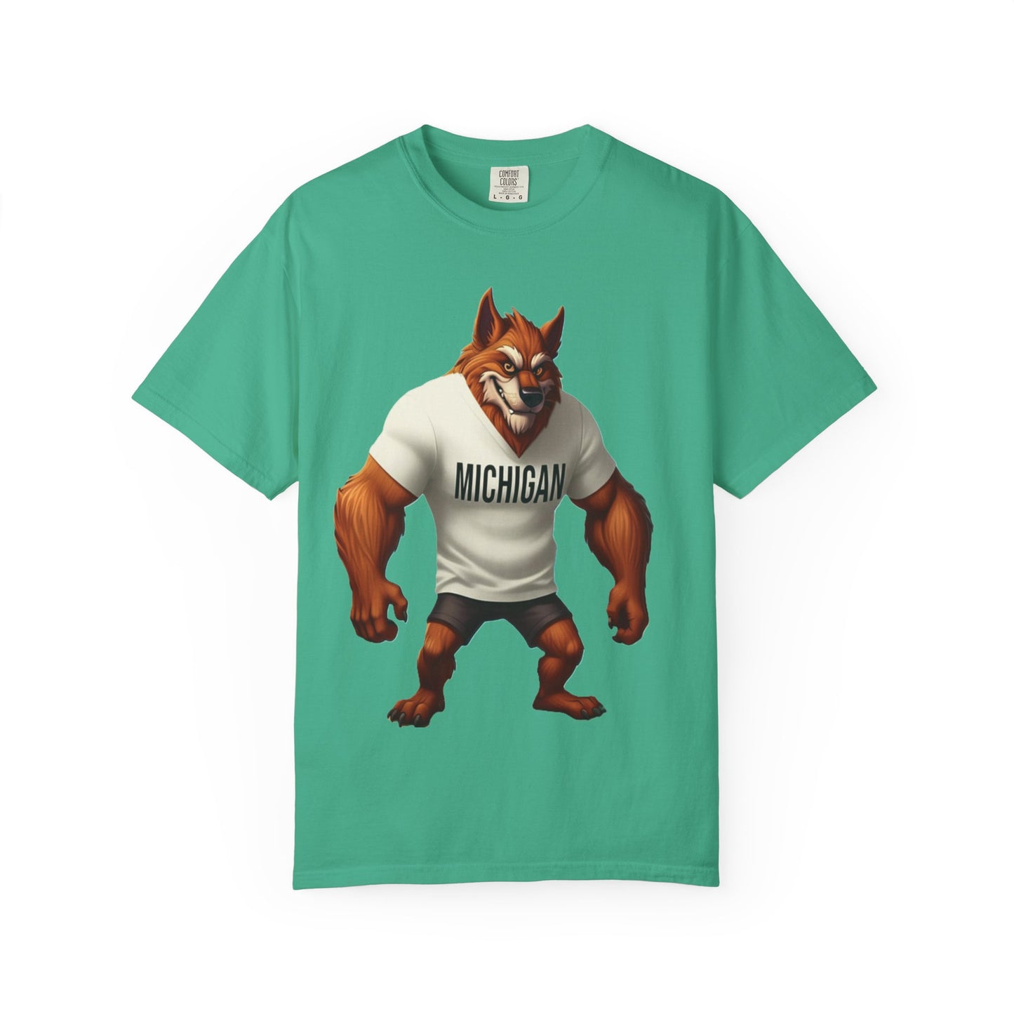 Mens Michigan Dogman Graphic T-Shirt