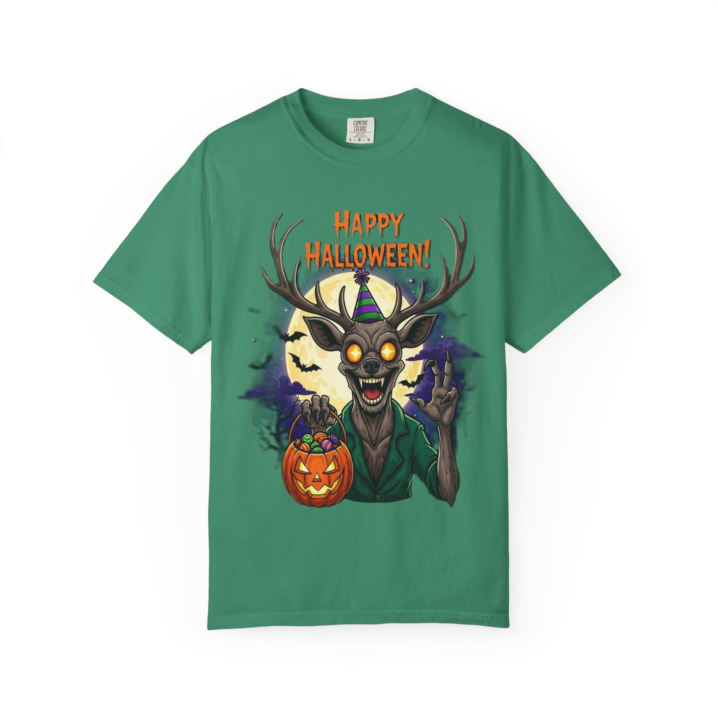 Womens Happy Halloween Wendigo T-Shirt