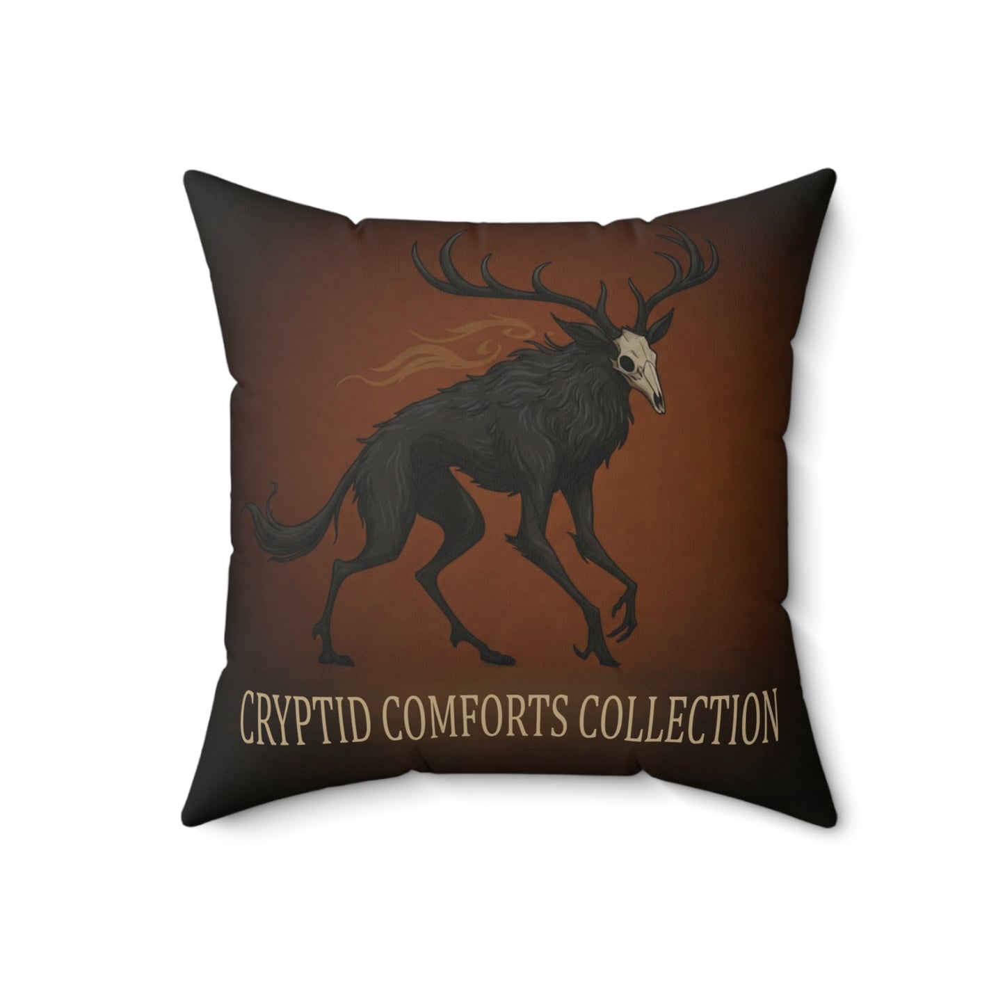 Cryptid Comforts Collection Square Pillow
