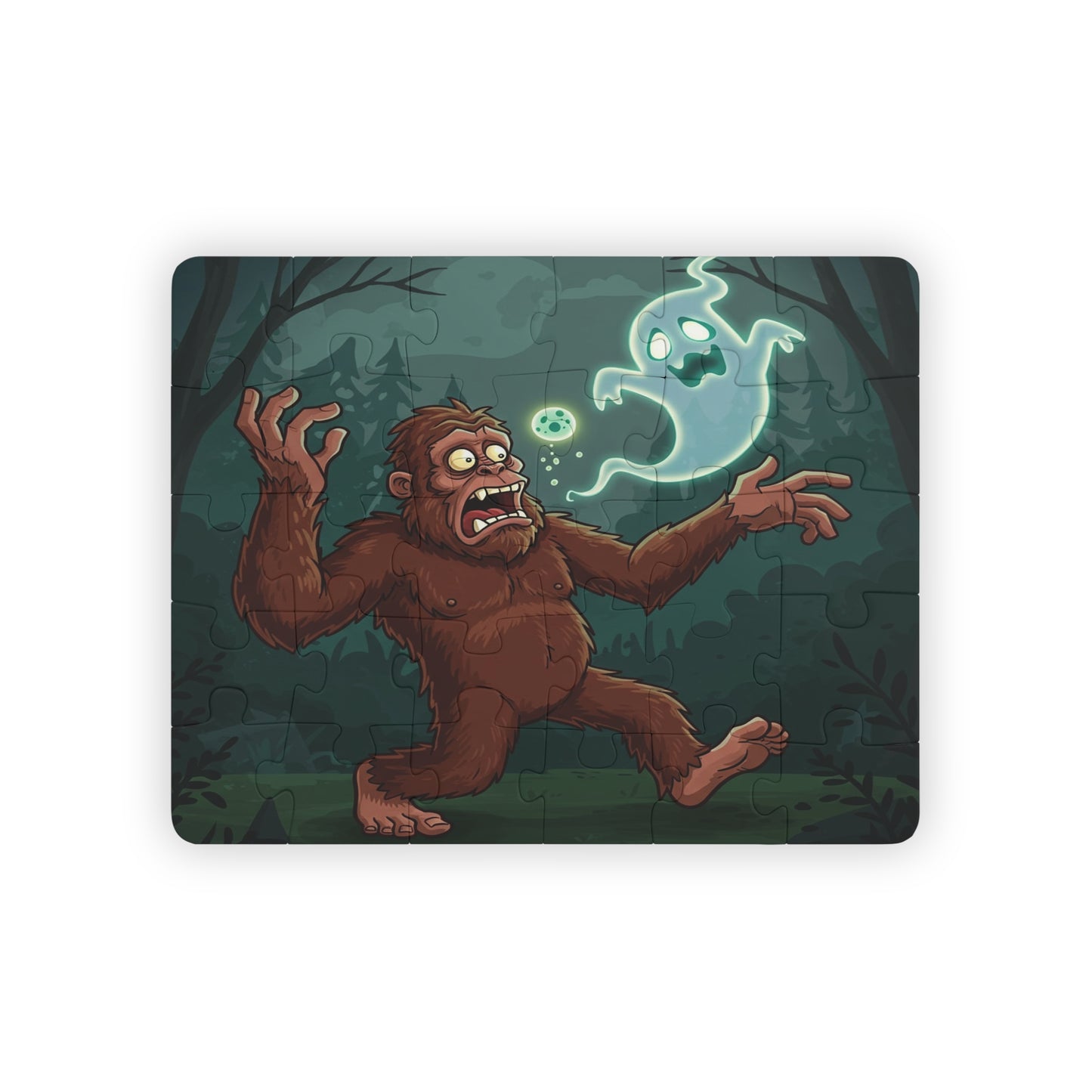 Bigfoot and Ghost Kids Puzzle