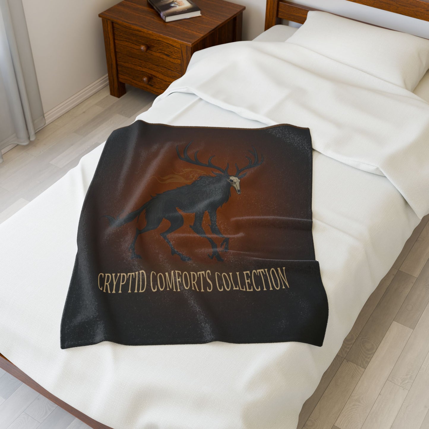 Cryptid Comforts Collection Velveteen Plush Blanket