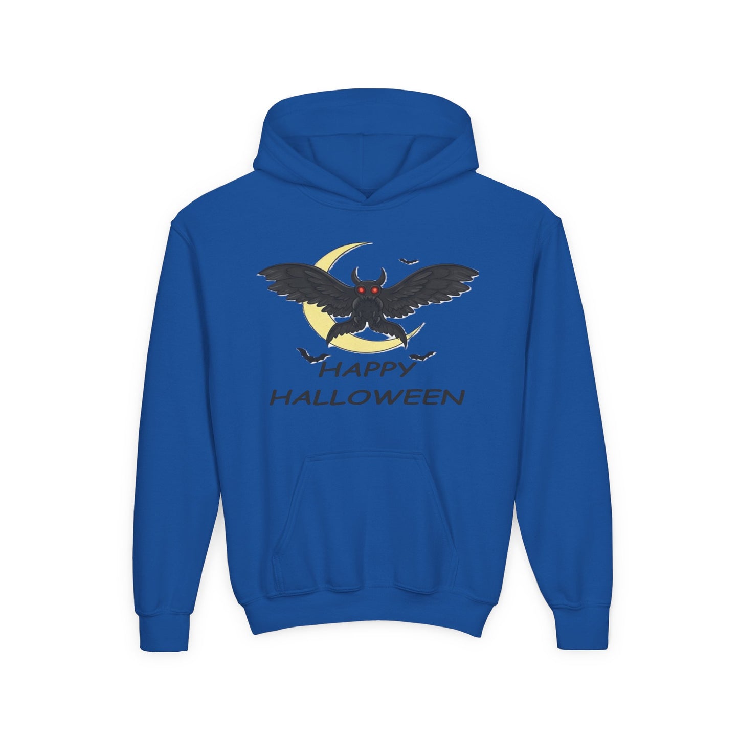 Mothman Halloween Youth Hoodie
