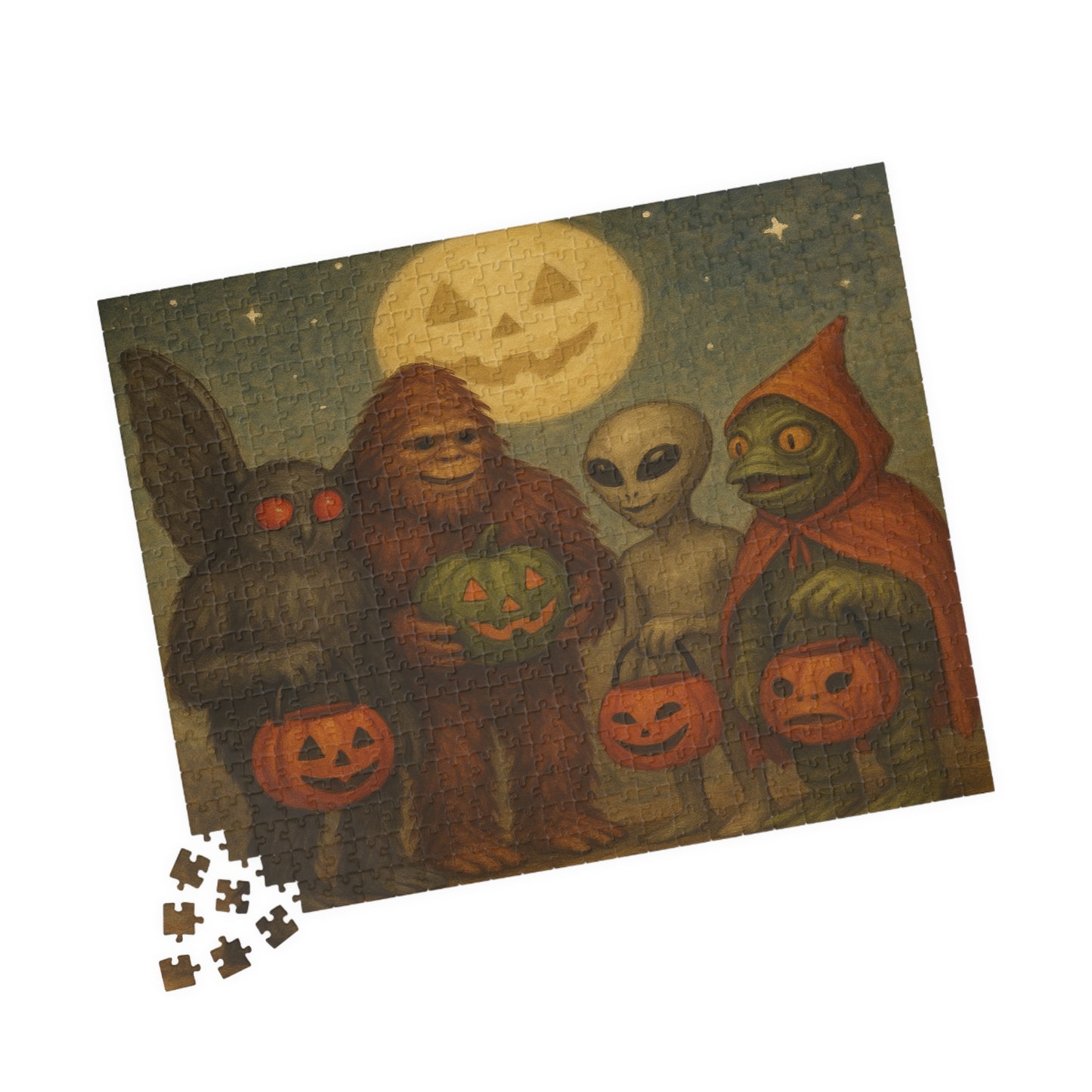 Cryptid Kids Halloween Puzzle